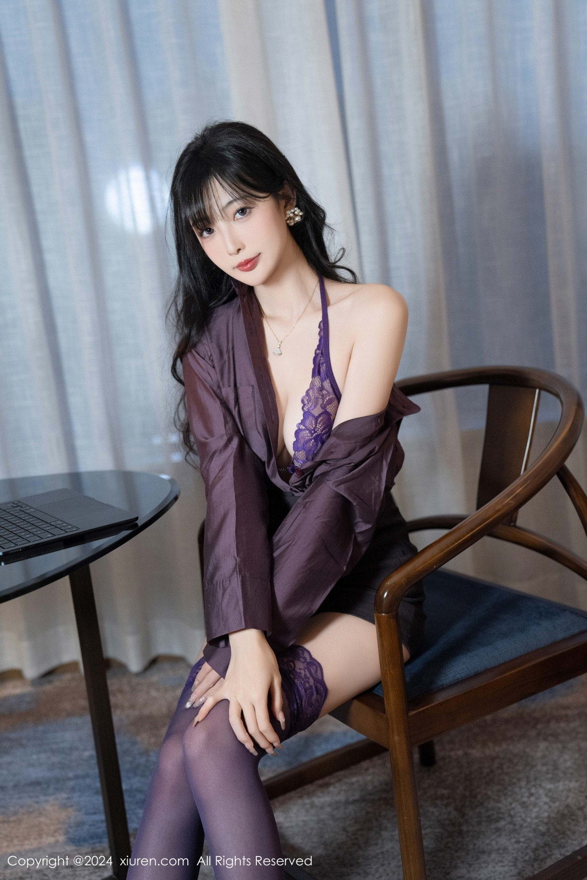 [秀人网] 2024.11.11 No.9428 林星阑 丝袜美腿  第46张