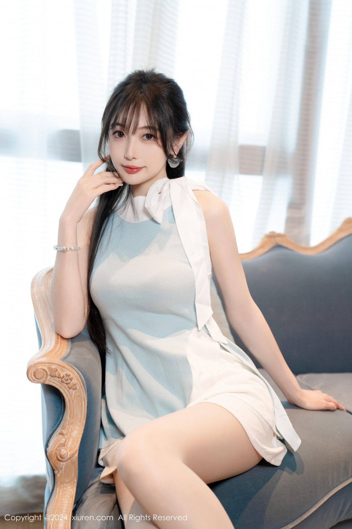 [秀人网] 2024.06.26 No.8761 林星阑 白丝美腿  第23张
