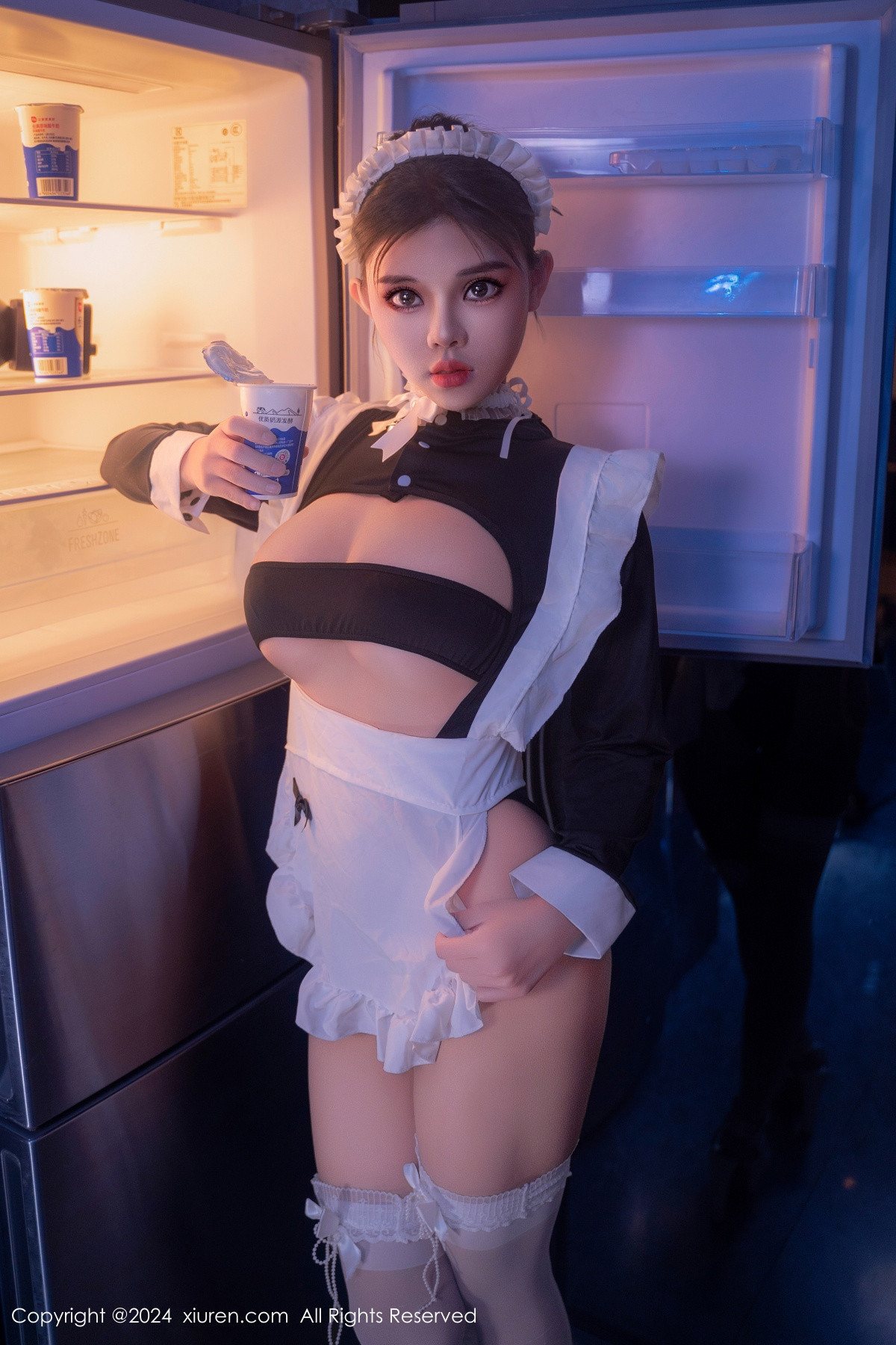 [秀人网] 2024.08.05 No.8966 小童颜 丝袜美臀  第11张