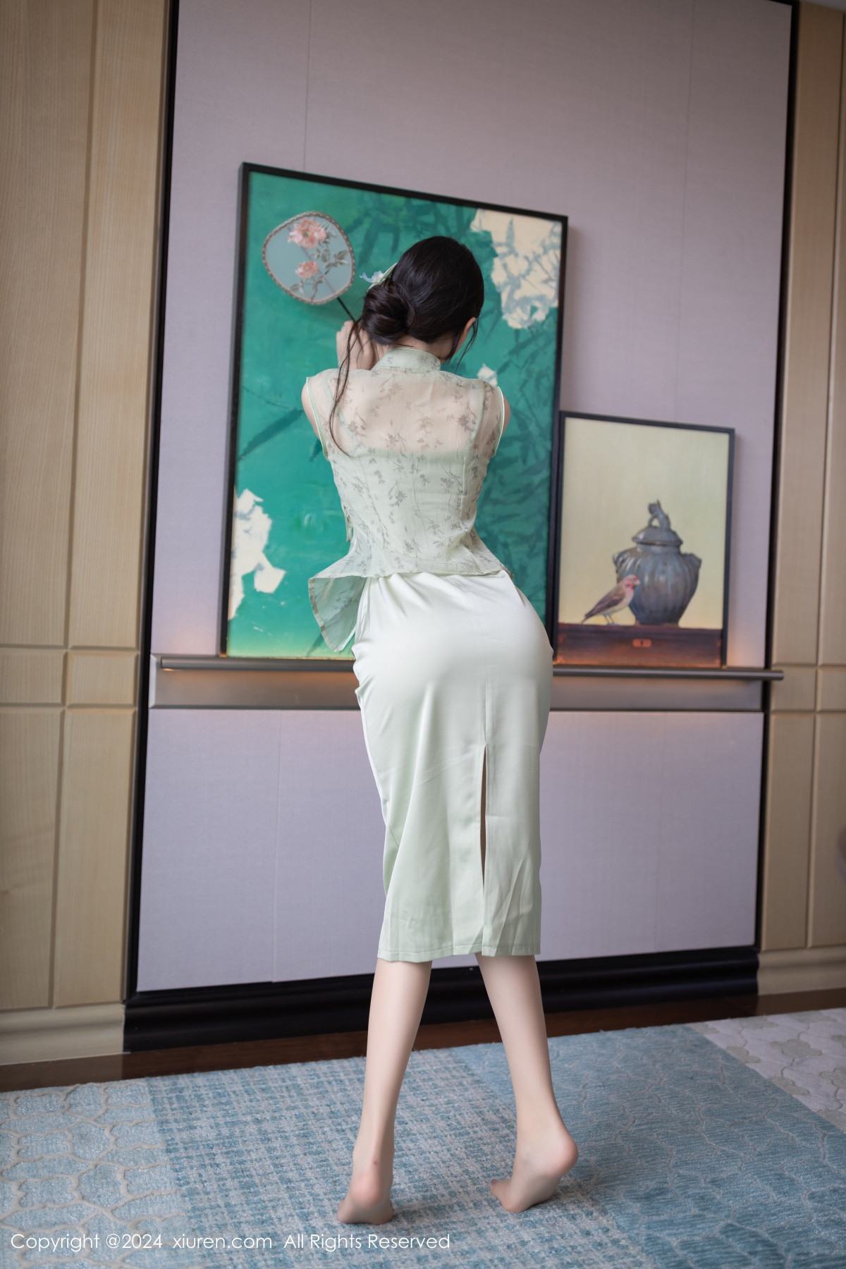 [秀人网] 2024.09.06 No.9124 小逗逗 丝袜美腿  第9张
