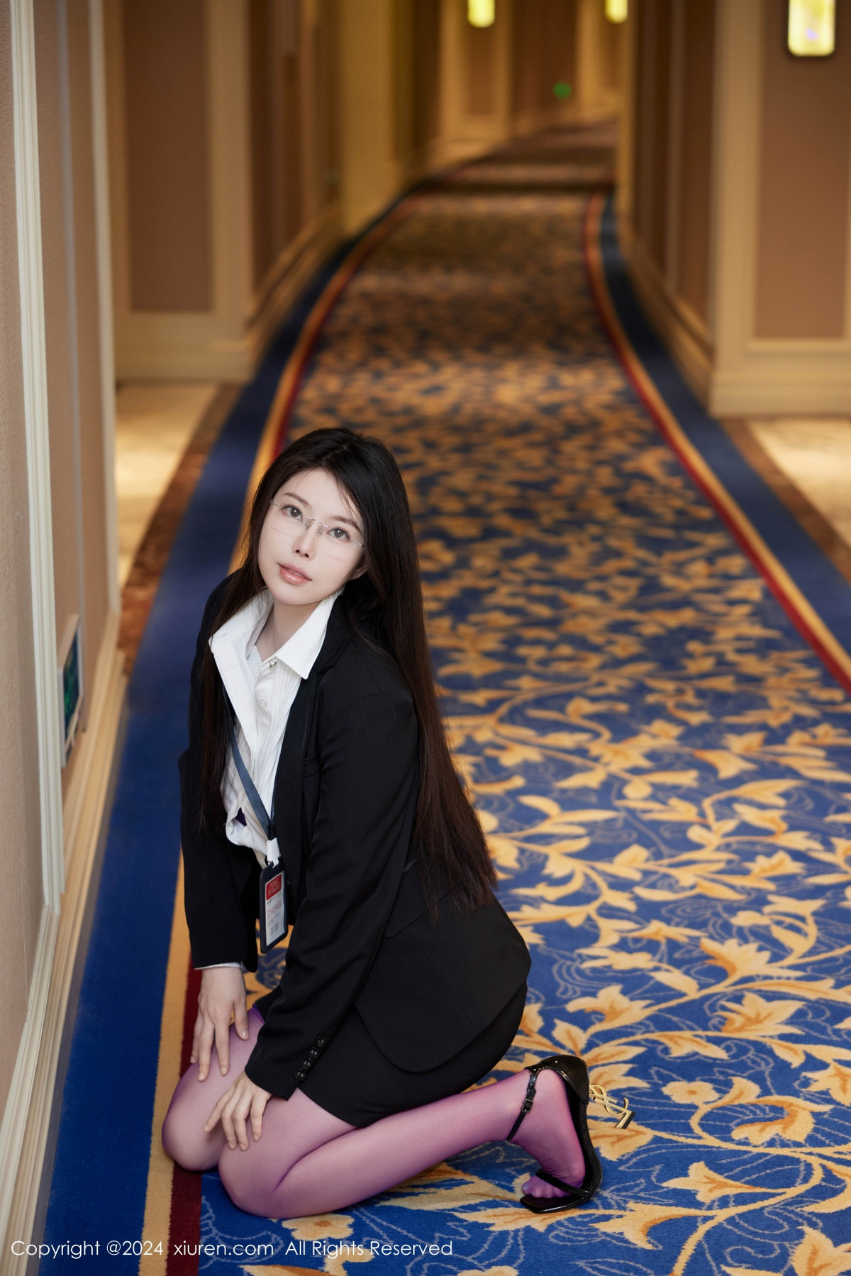 [秀人网] 2024.09.09 No.9131 白茹雪abby 美臀丝袜  第9张