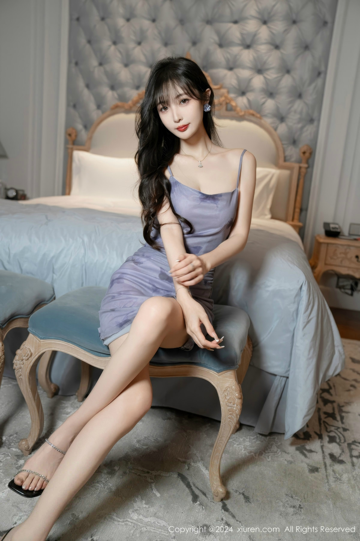[秀人网] 2024.07.25 No.8915 林星阑 黑丝美腿  第10张