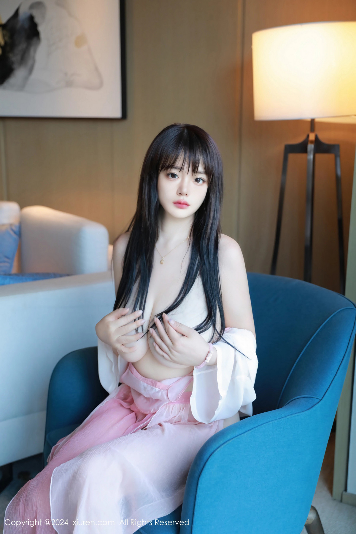 [秀人网] 2024.06.19 No.8724 陈柒柒 美腿性感  第47张