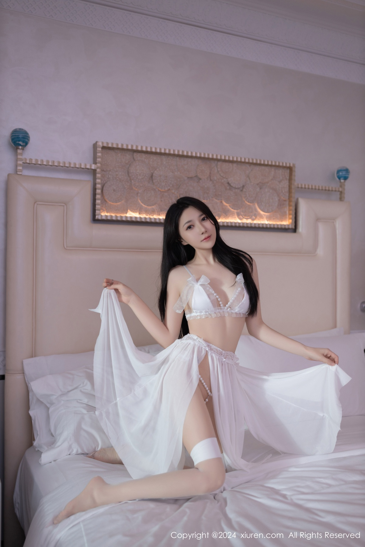 [秀人网] 2024.08.02 No.8962 鱼子酱Fish 丝袜美腿  第63张