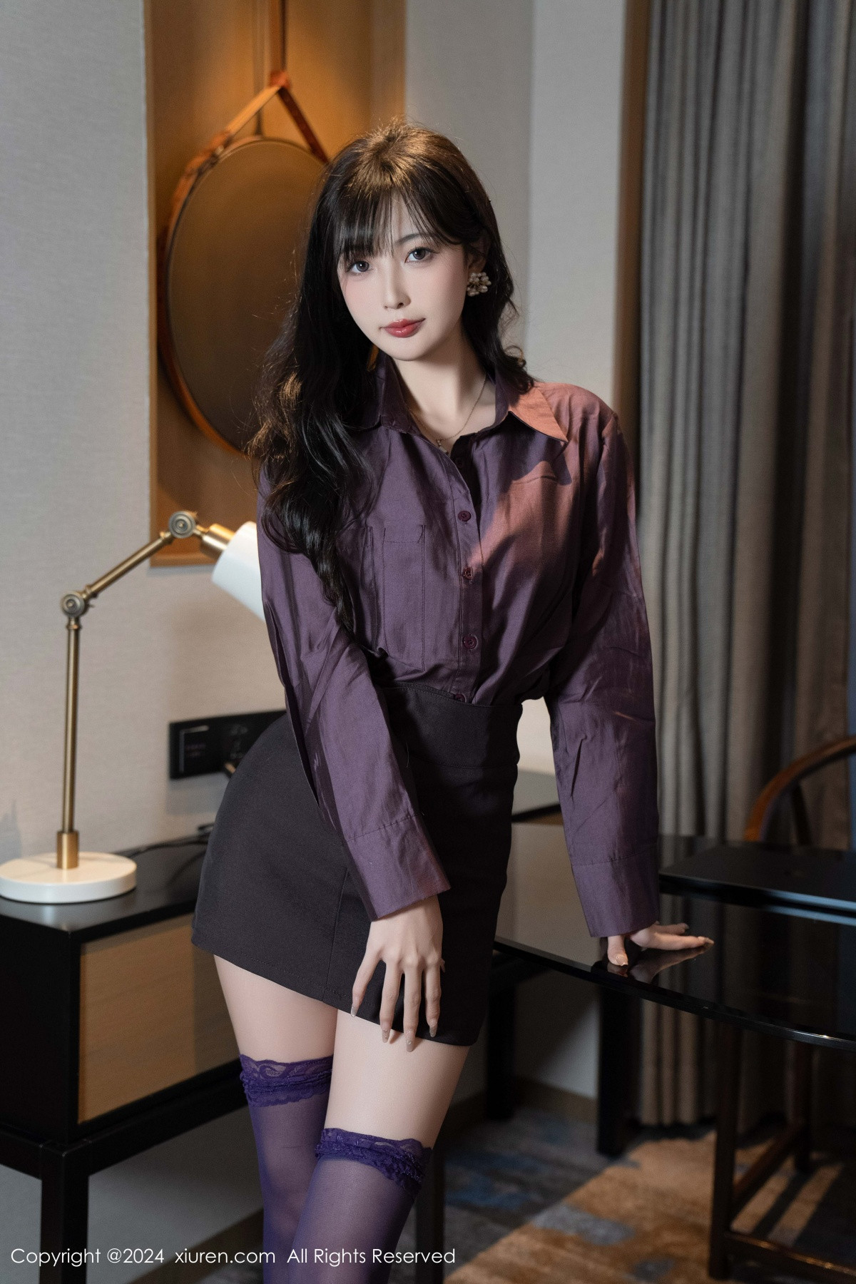 [秀人网] 2024.11.11 No.9428 林星阑 丝袜美腿  第8张