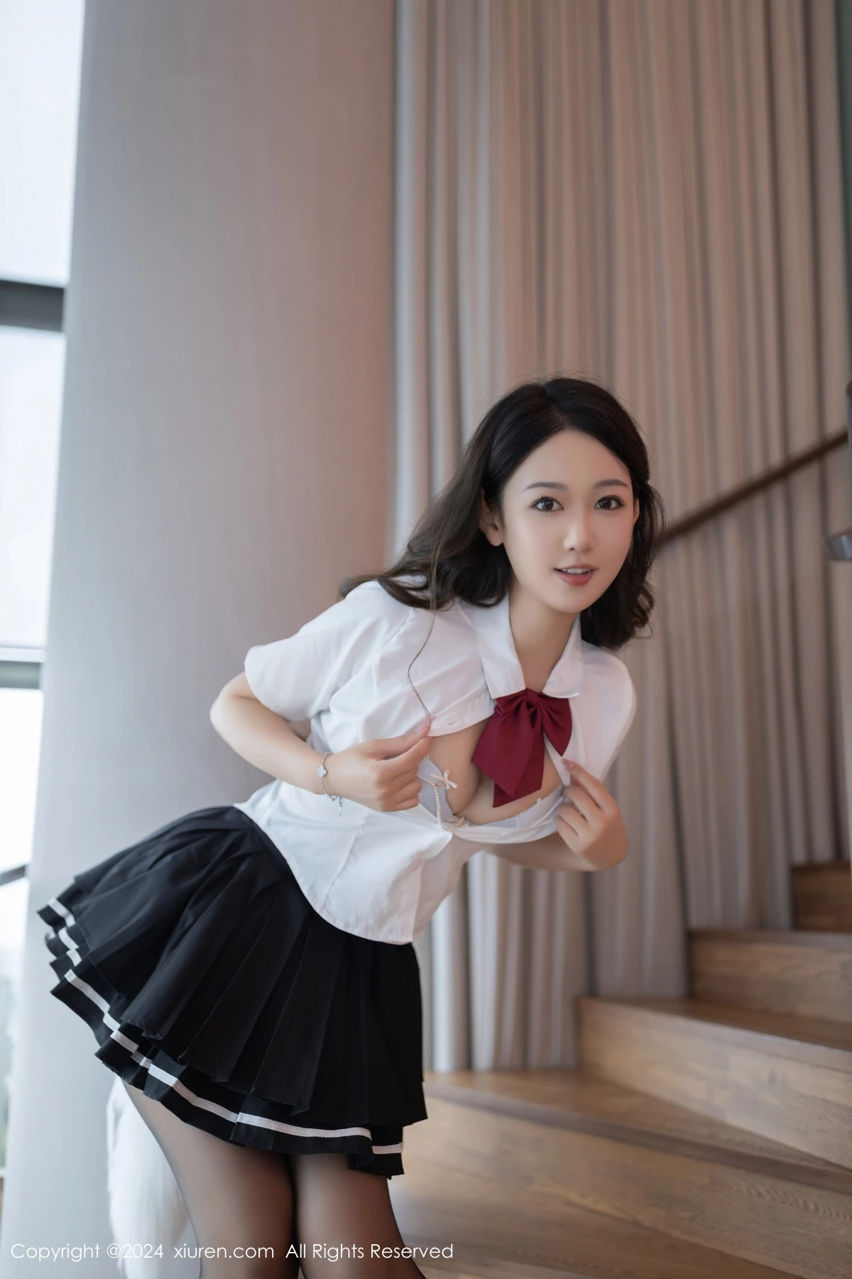 [秀人网] 2024.09.18 No.9174 唐安琪 黑丝美腿  第25张