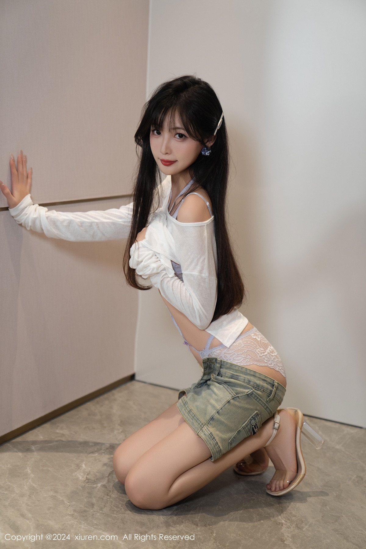 [秀人网] 2024.09.26 No.9215 林星阑 美腿性感  第53张