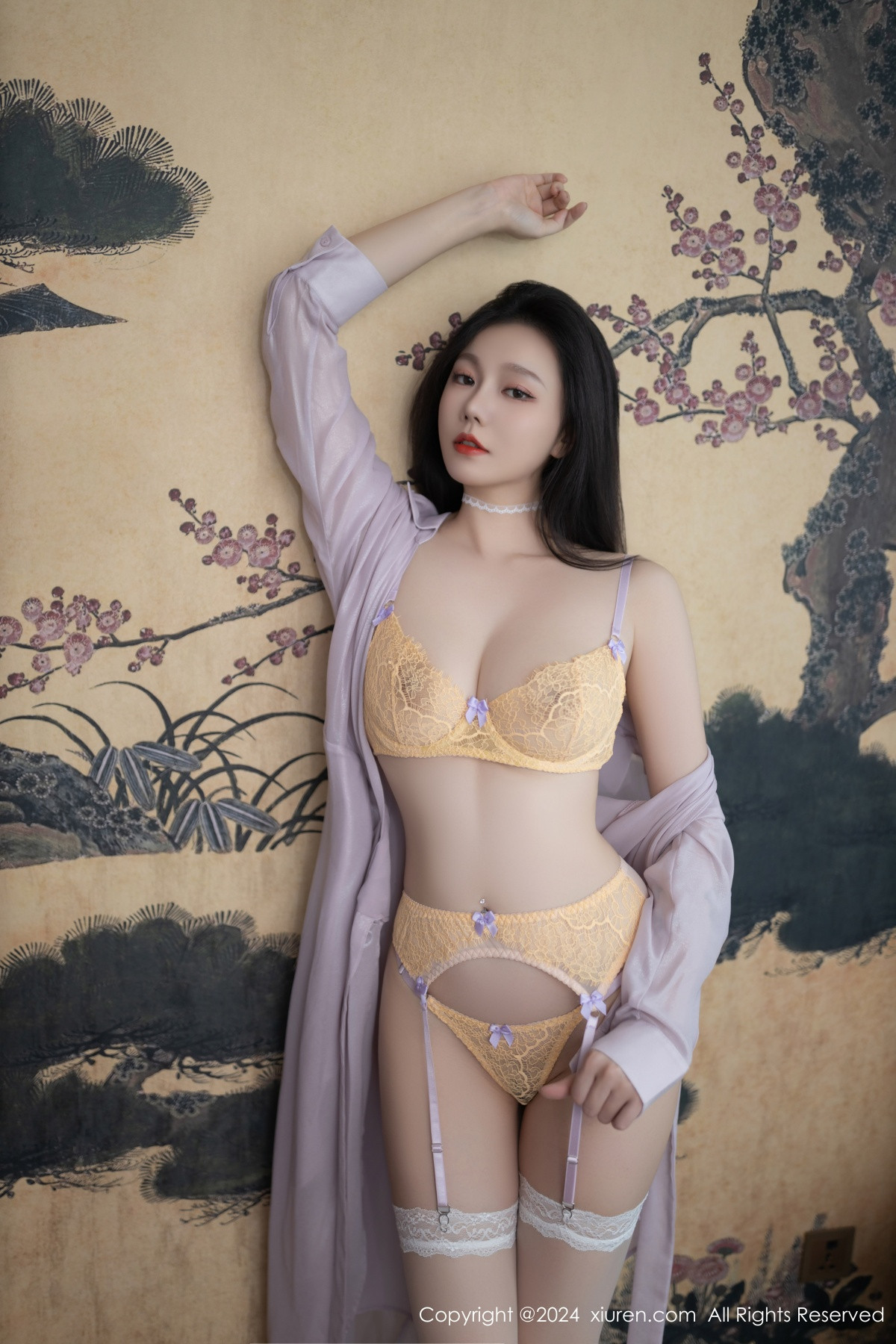 [秀人网] 2024.08.13 No.9009 安然anran 丝袜美腿  第4张