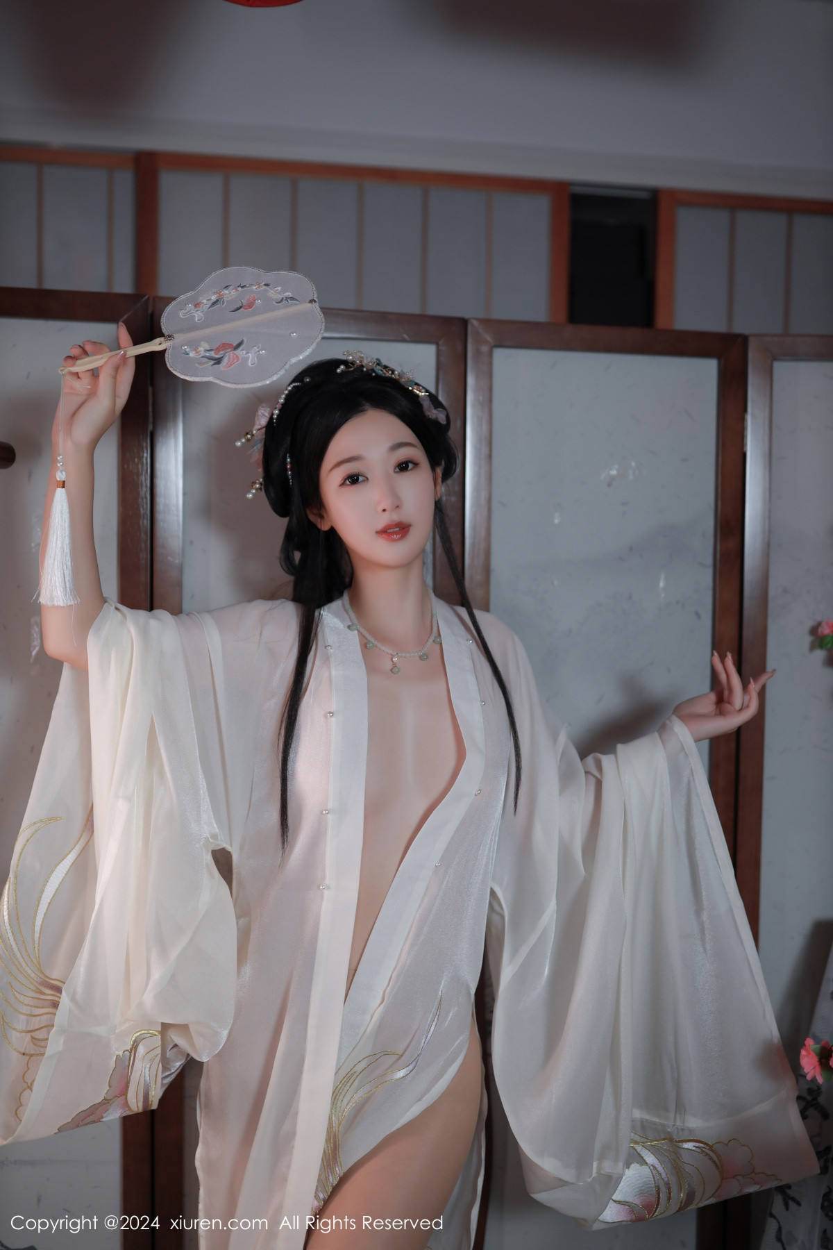 [秀人网] 2024.07.22 No.8898 唐安琪 丝袜美腿  第51张