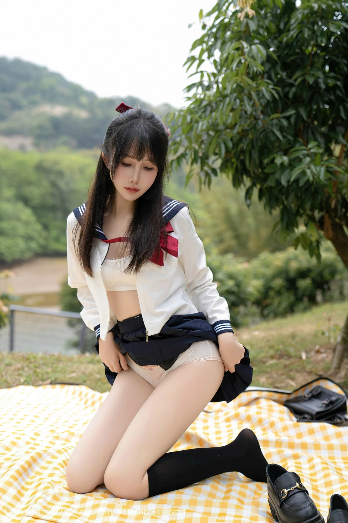 [秀人网] 2024.04.10 No.8365 波巧酱 性感美腿  第53张