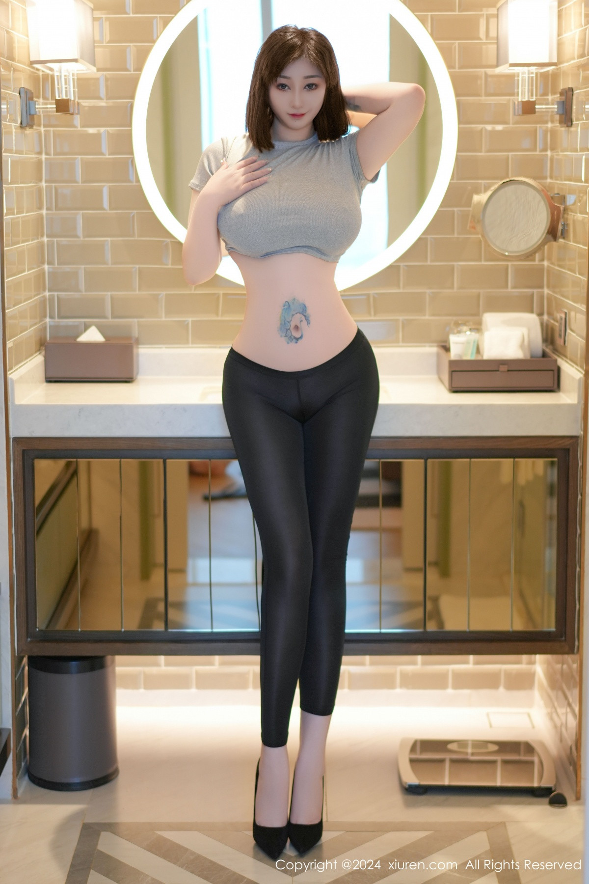 [秀人网] 2024.09.13 No.9153 妲己_Toxic 黑丝美臀  第4张