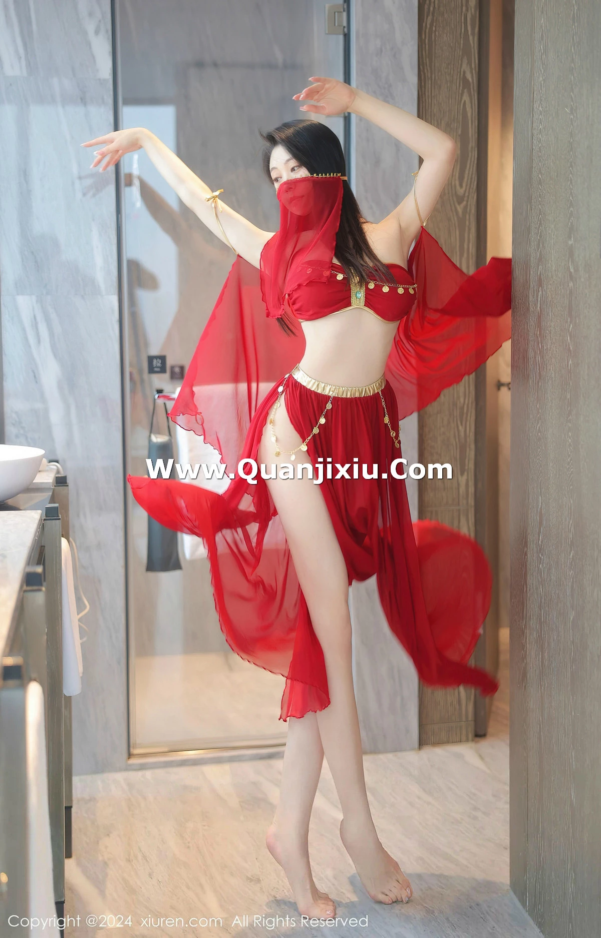 [秀人网] 2024.04.19 No.8420 清妙 异域风情  第3张