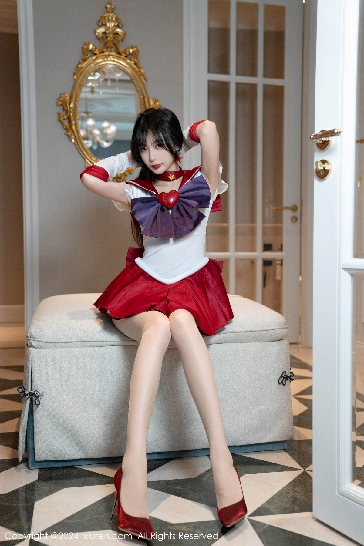 [秀人网] 2024.07.03 No.8800 林星阑 短裙美腿  第32张