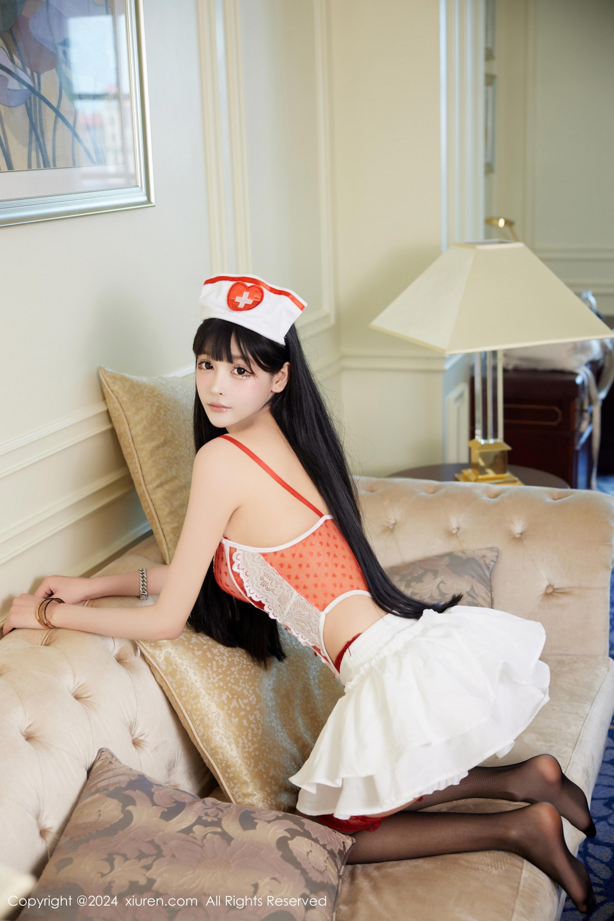 [秀人网] 2024.10.21 No.9317 智恩baby 黑丝美腿  第6张