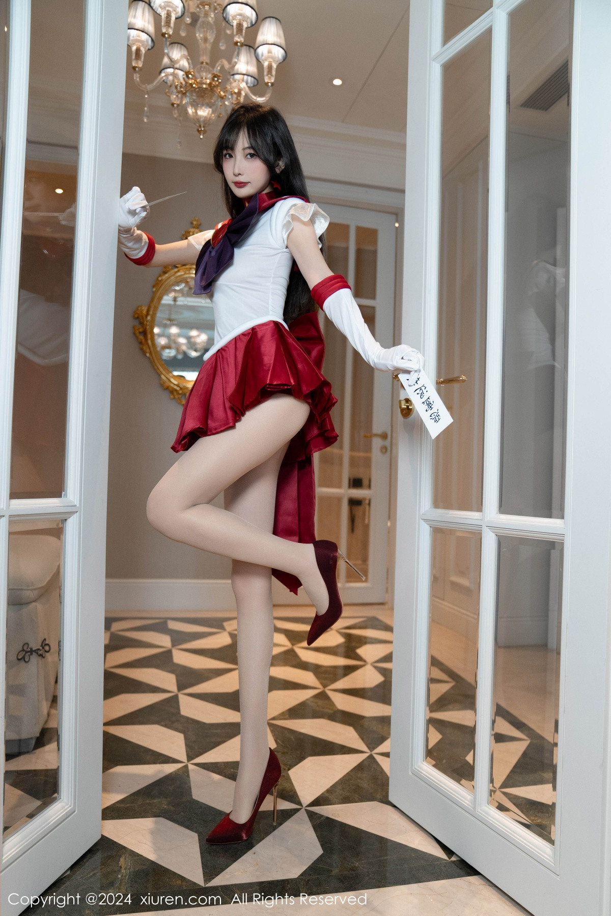[秀人网] 2024.07.03 No.8800 林星阑 短裙美腿  第16张