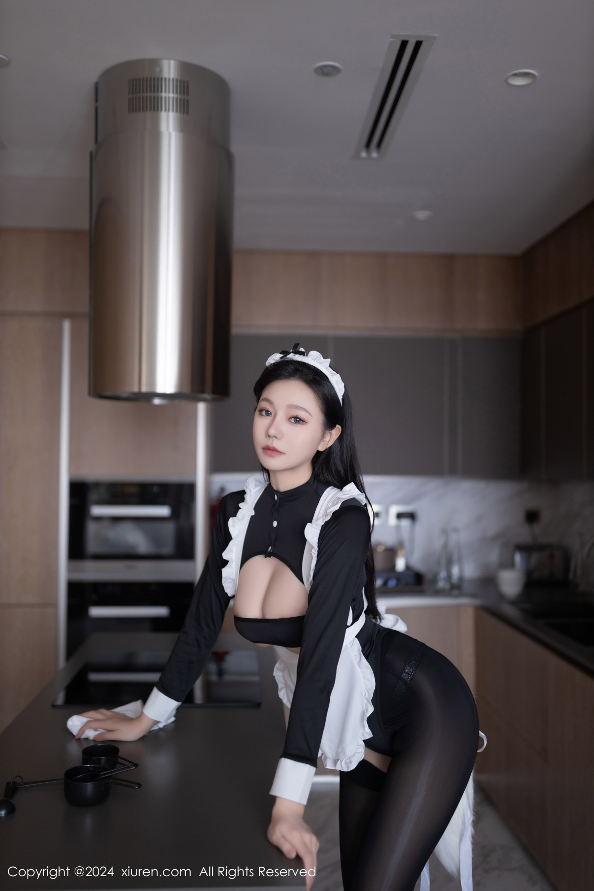 [秀人网] 2024.06.18 No.8720 安然anran 黑丝美腿  第8张