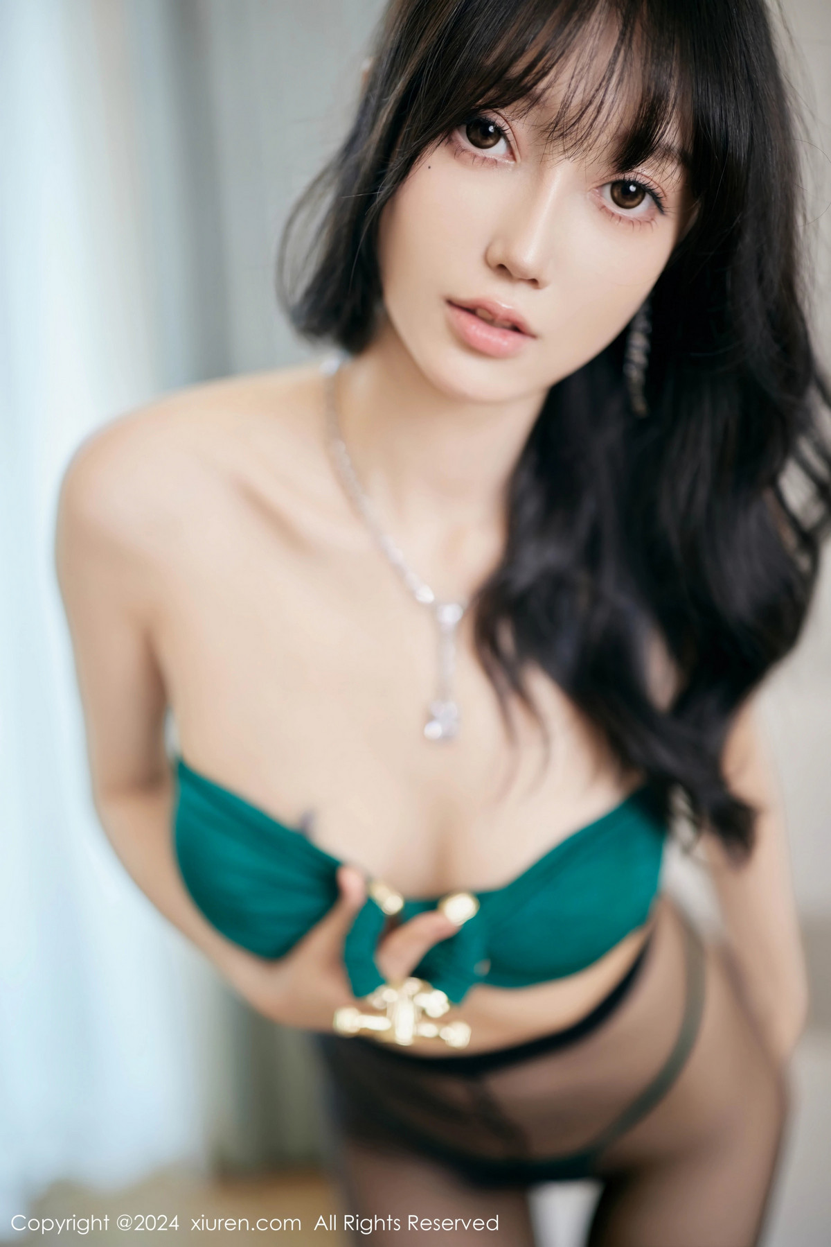 [秀人网] 2024.06.28 No.8772 玥儿玥 黑丝美腿  第11张