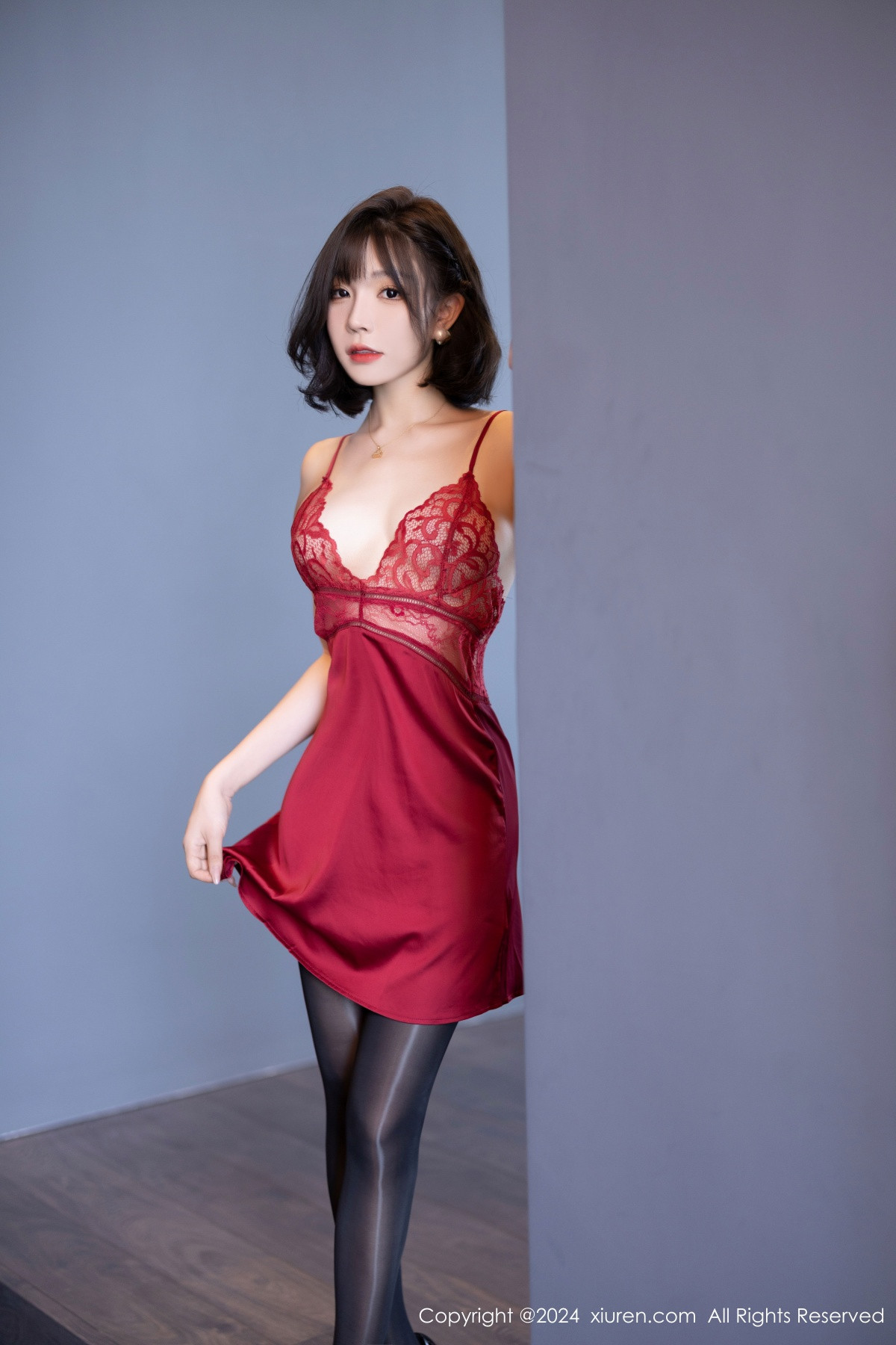 [秀人网] 2024.09.29 No.9229 徐莉芝Booty 美腿黑丝  第59张