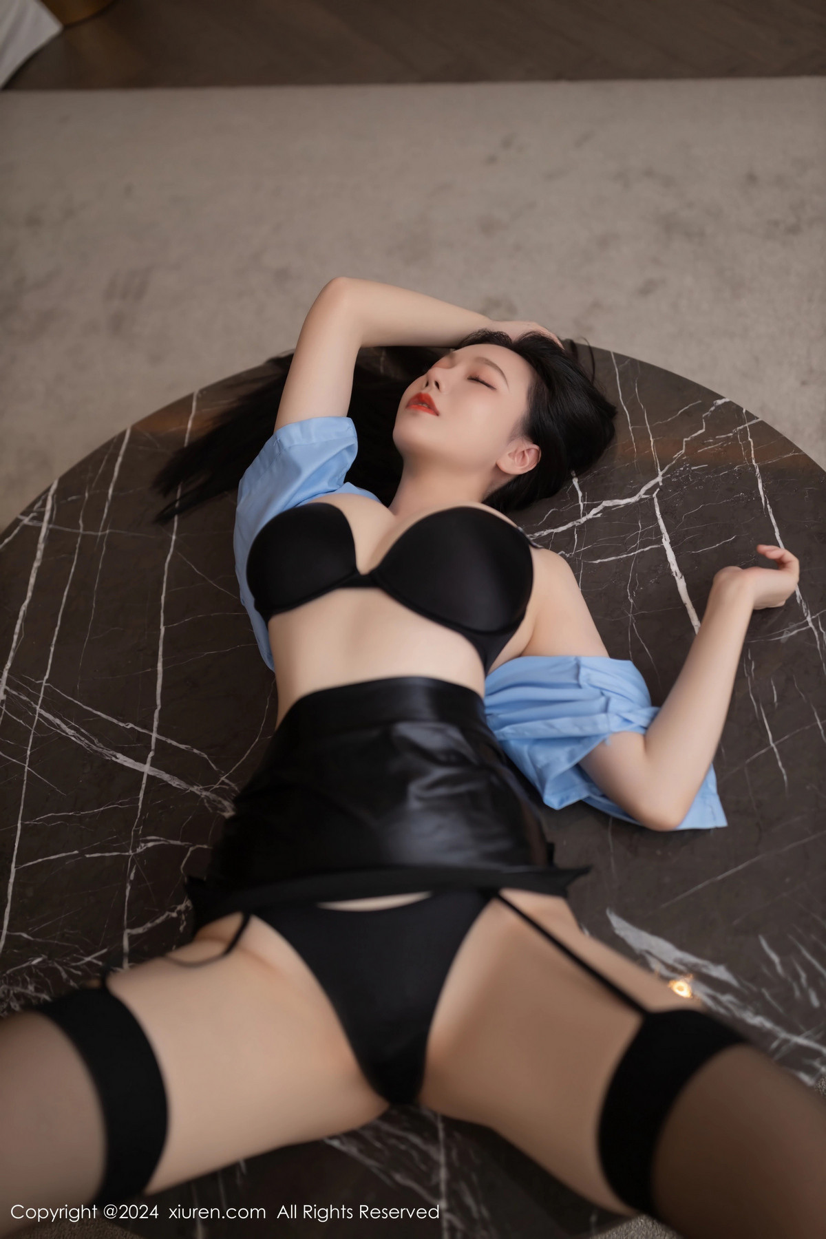 [秀人网] 2024.06.11 No.8681 安然anran 黑丝美腿  第41张