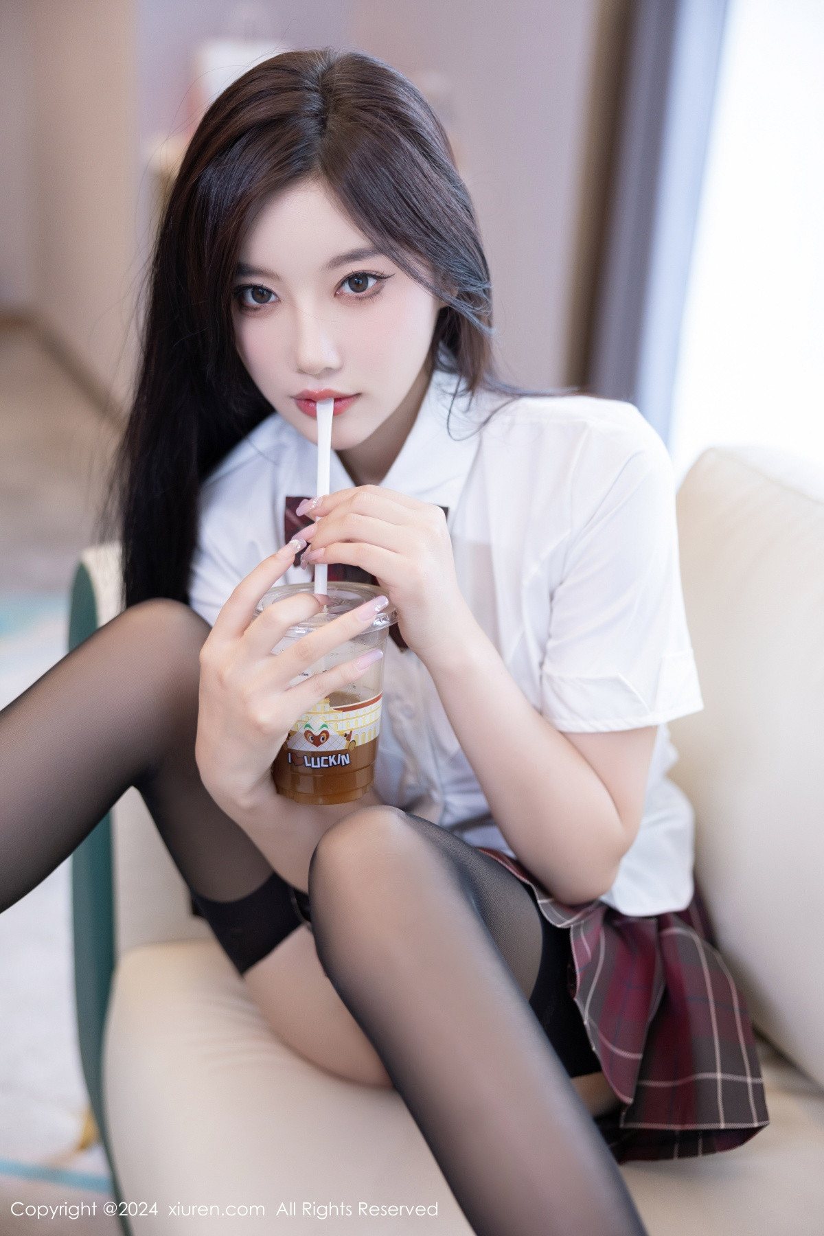[秀人网] 2024.08.23 No.9064 杨晨晨Yome 黑丝美腿  第38张