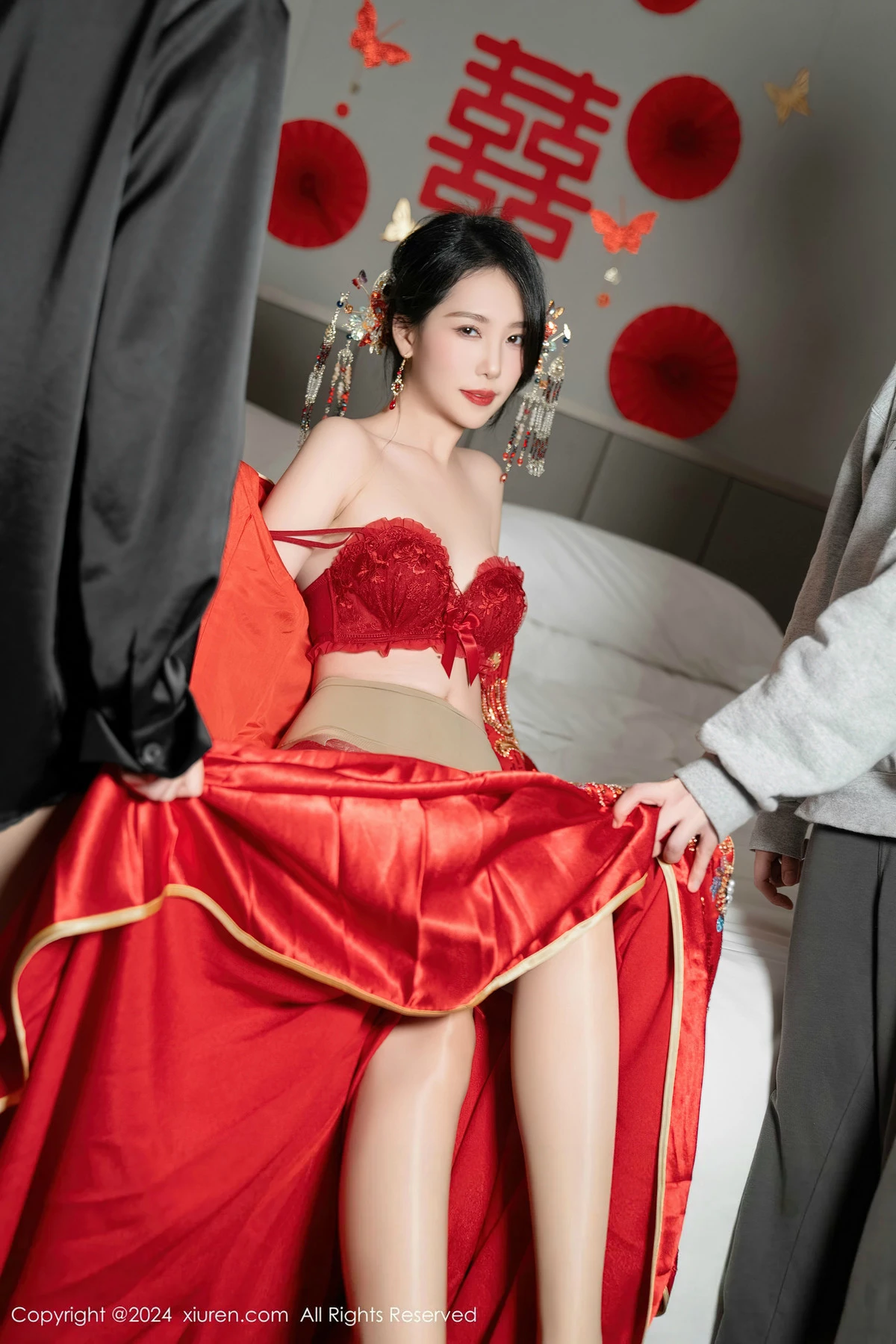 [秀人网] 2024.04.11 No.8376 利世 美腿丝袜  第92张