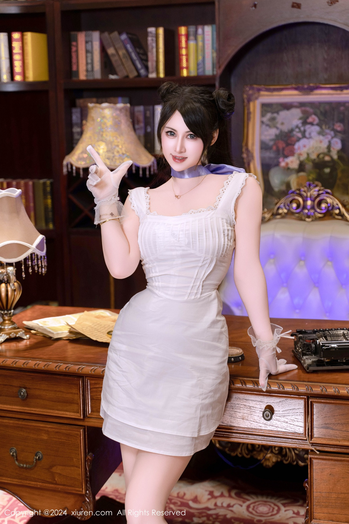 [秀人网] 2024.09.26 No.9214 诗诗kiki 美臀丝袜  第12张