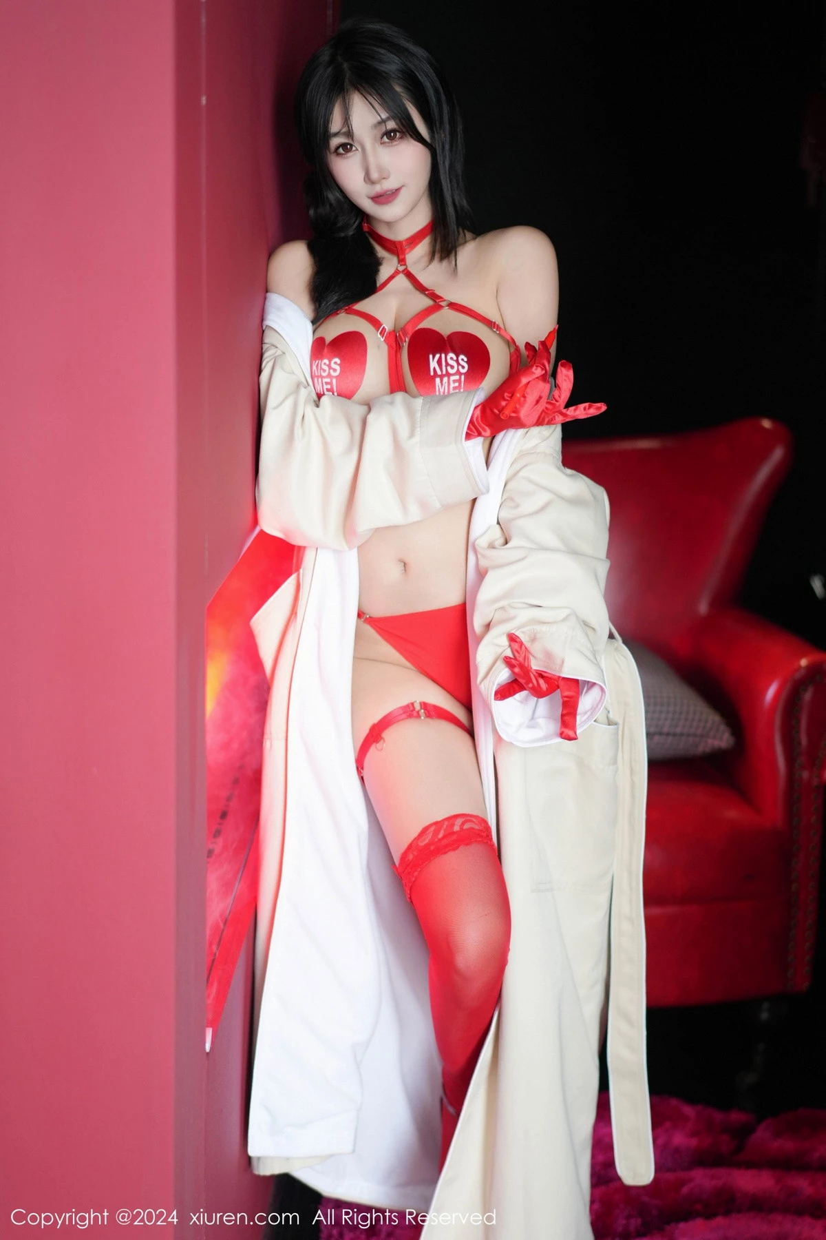 [秀人网] 2024.05.17 No.8555 laura阿姣 清纯美腿  第11张