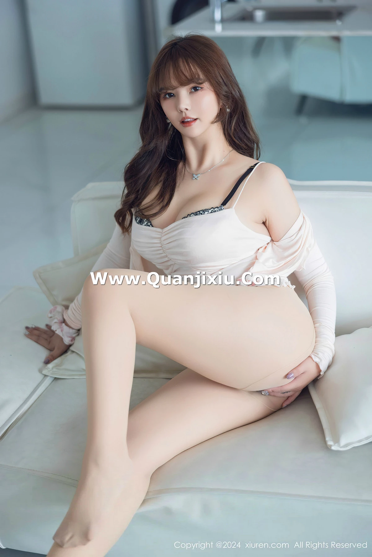 [秀人网] 2024.04.18 No.8413 张思允Nice 丝袜美腿  第45张