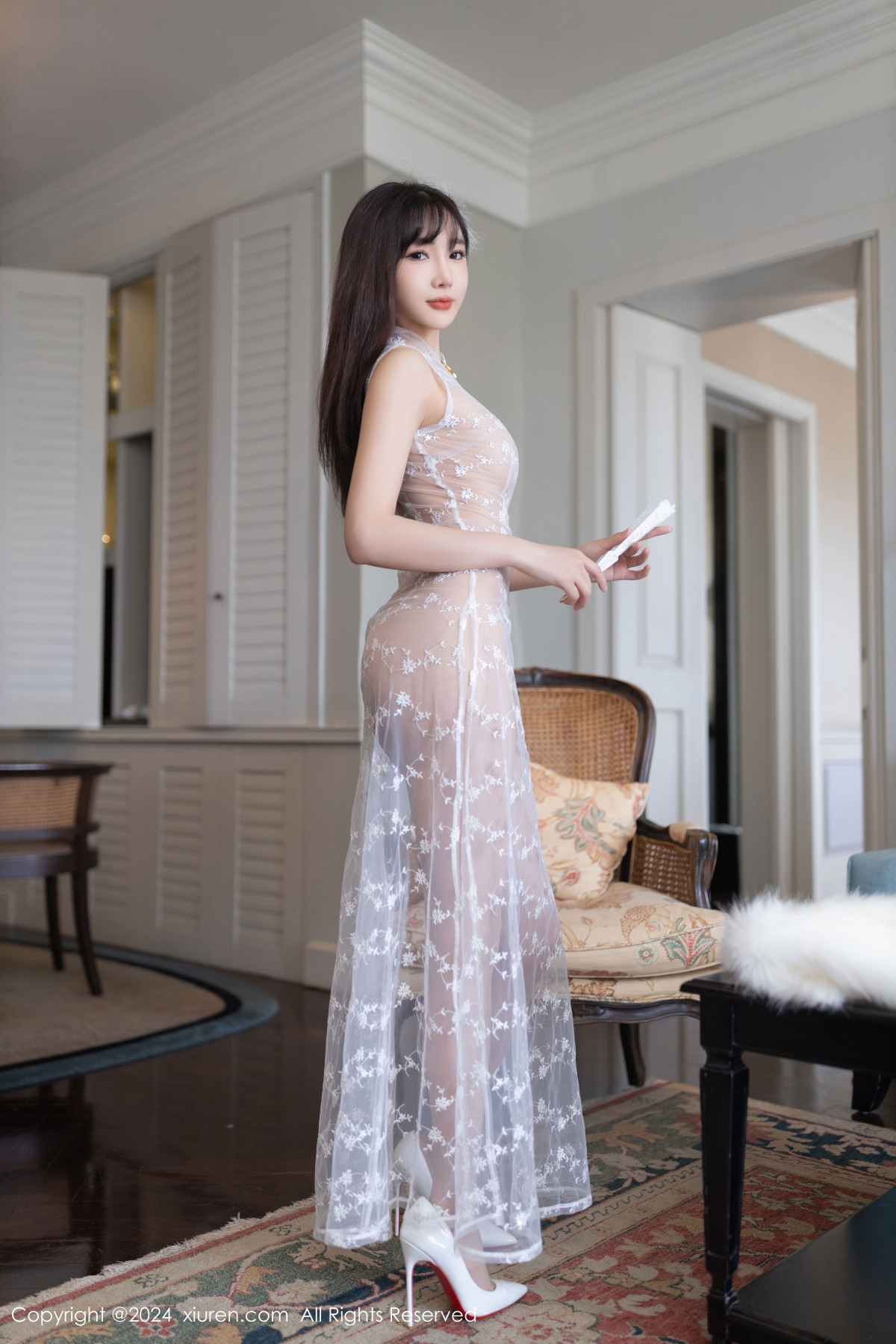 [秀人网] 2024.07.18 No.8880 陆萱萱 性感美腿  第14张