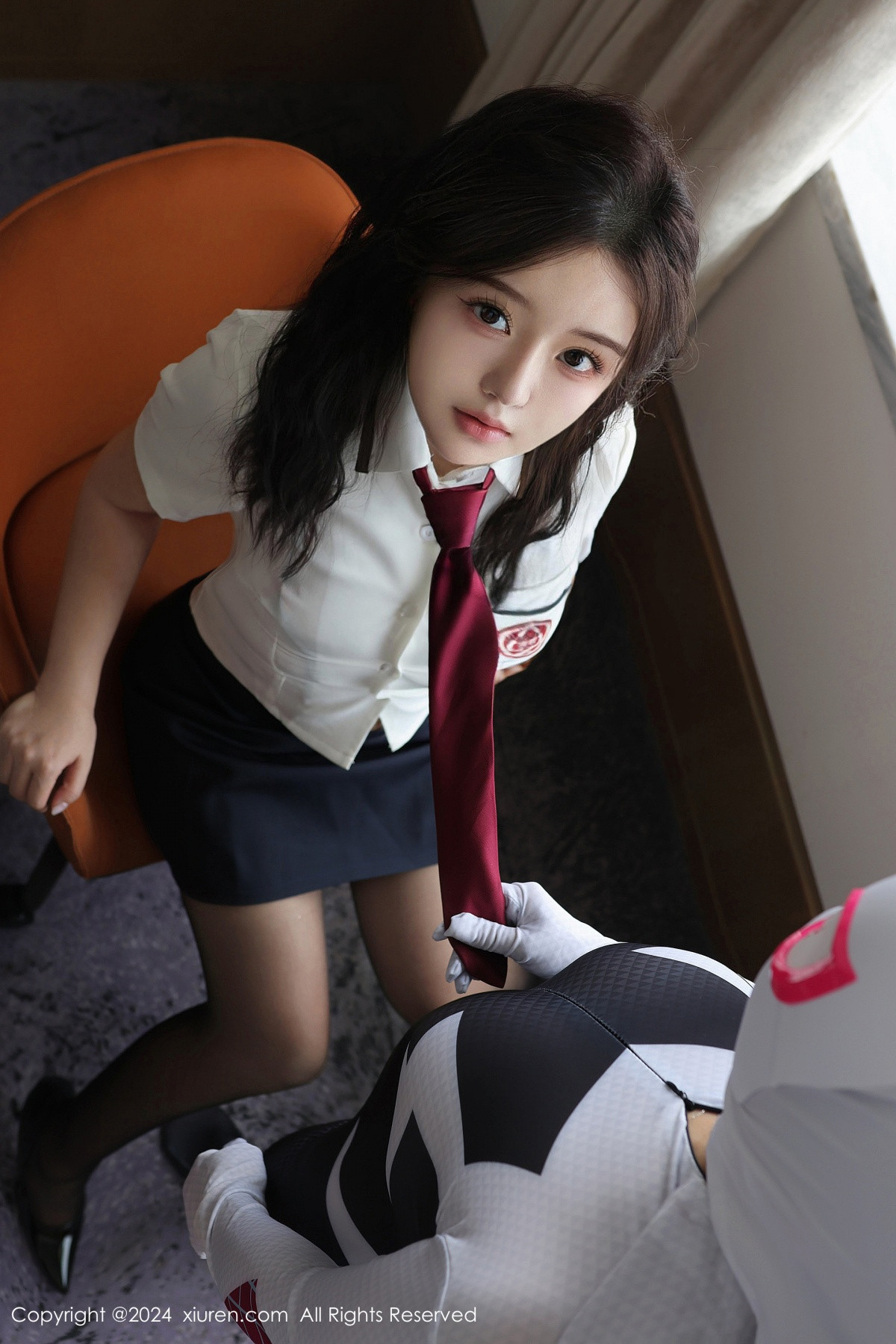 [秀人网] 2024.09.06 No.9122 小薯条nienie 蜘蛛侠  第32张