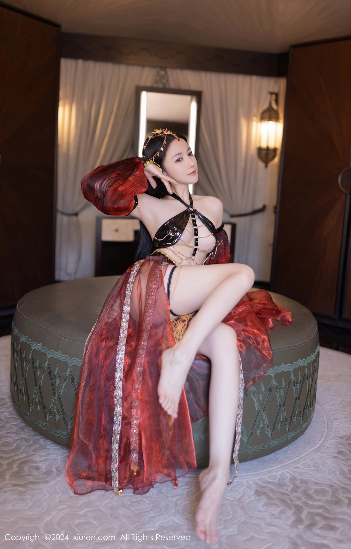 [秀人网] 2024.06.28 No.8778 鱼子酱Fish 舞娘装扮  第23张