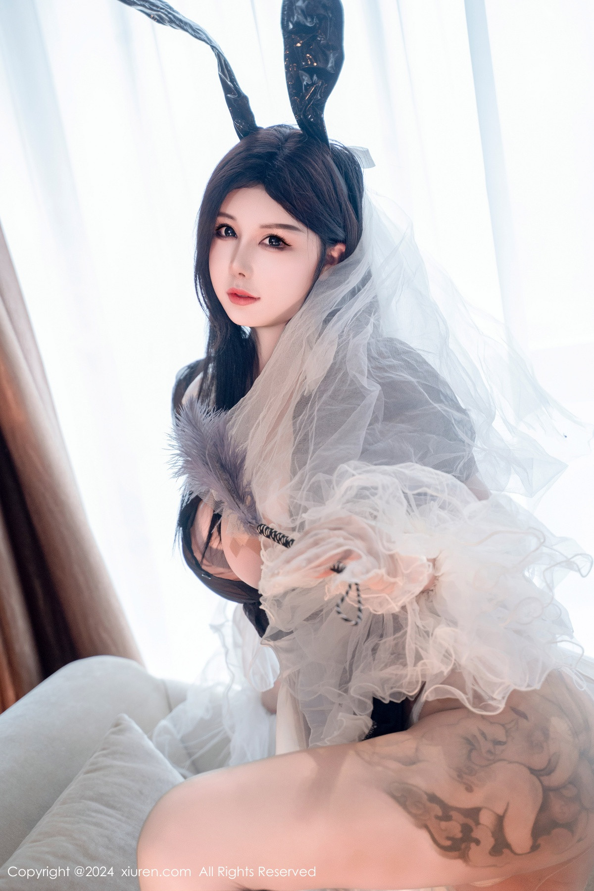 [秀人网] 2024.08.14 No.9010 陈芊儿 丝袜美臀  第39张