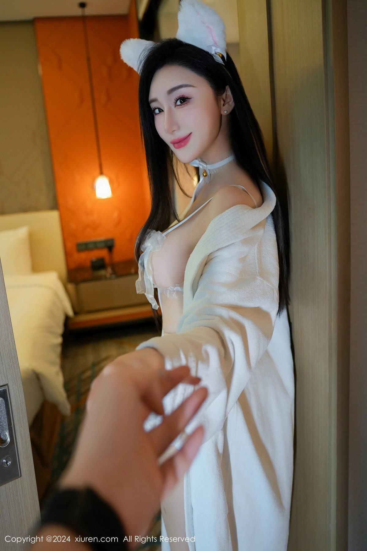[秀人网] 2024.06.11 No.8679 田兮白 丝袜美腿  第74张