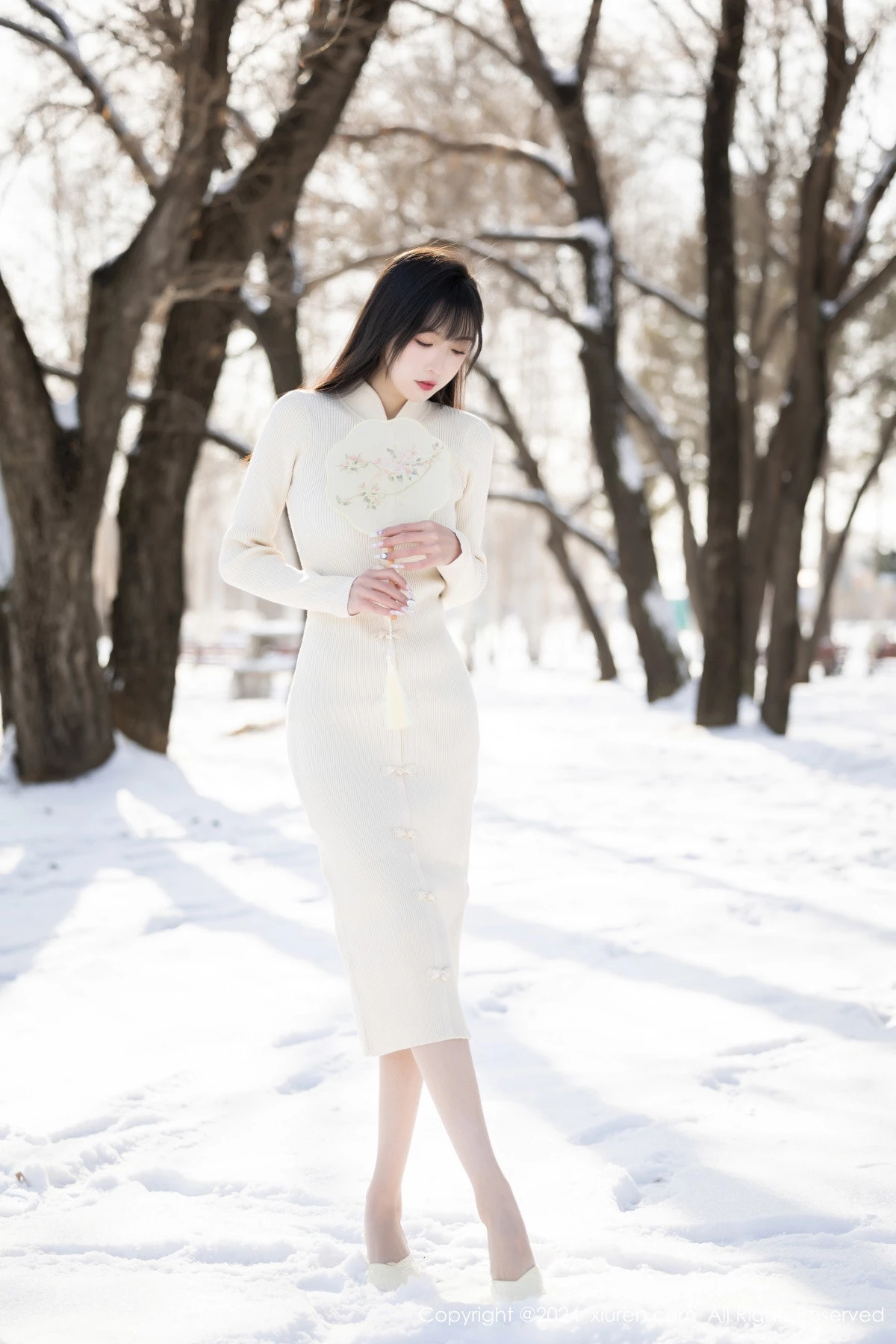 [秀人网] 2024.03.28 No.8307 林星阑 美腿丝袜  第4张