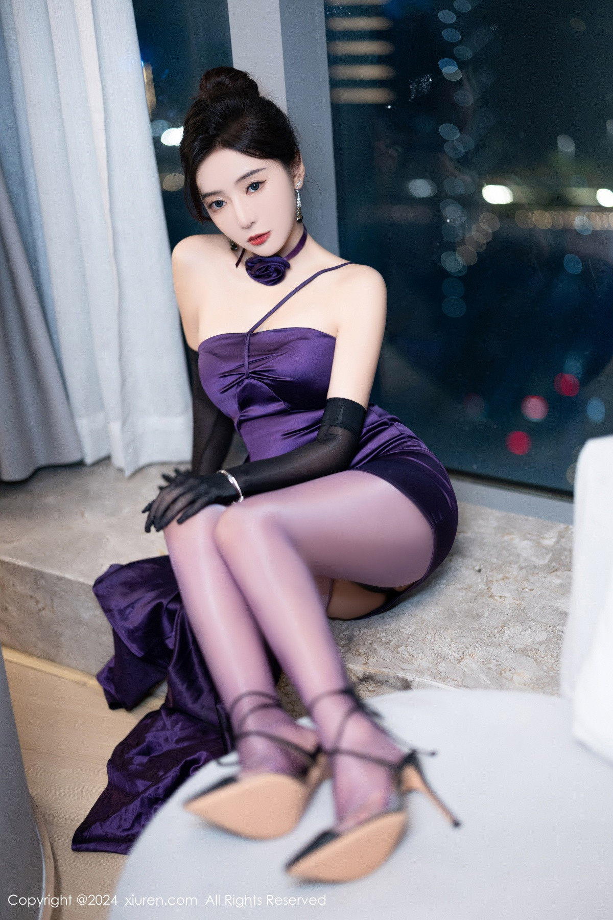 [秀人网] 2024.06.13 No.8698 王馨瑶yanni 丝袜美腿  第28张
