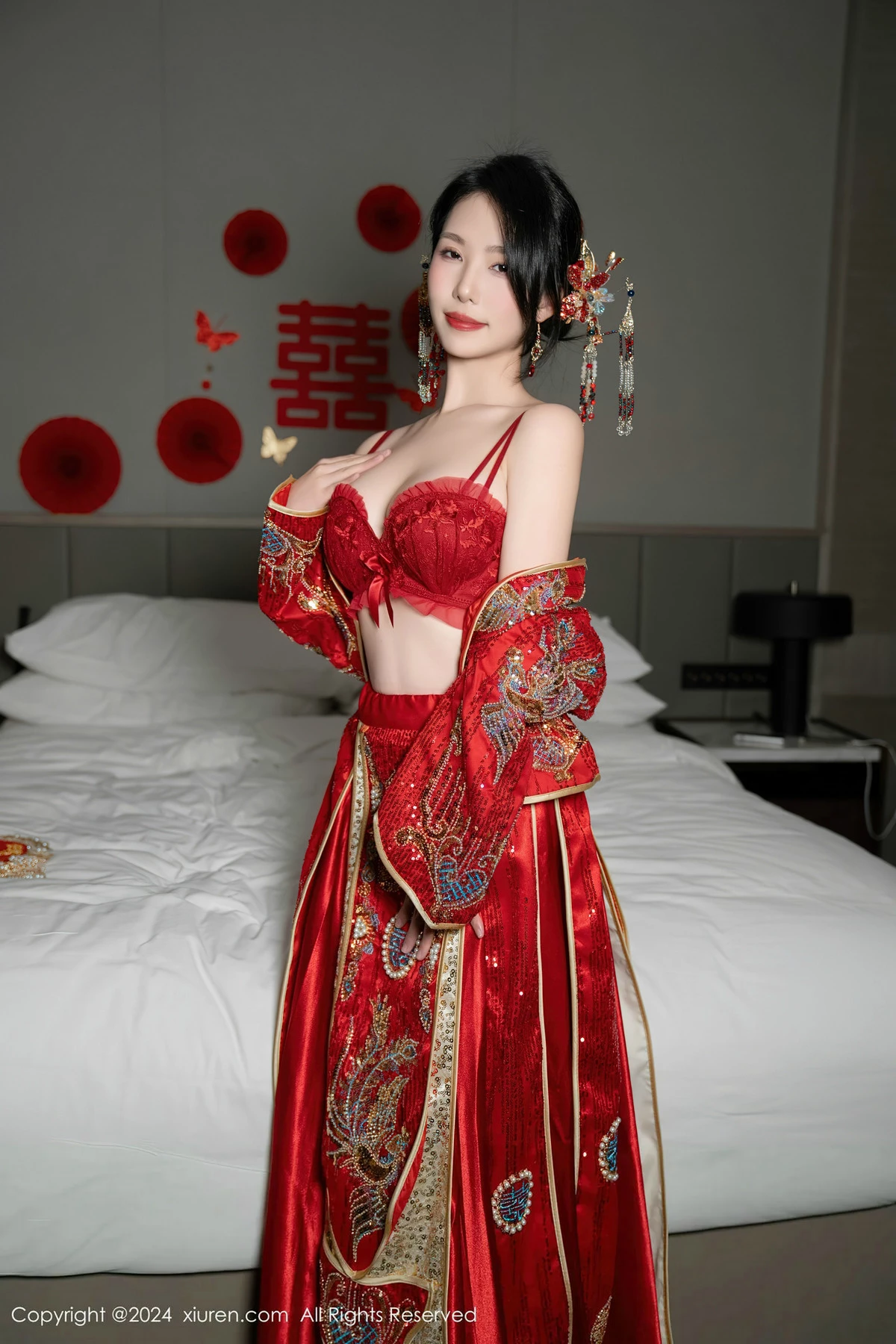[秀人网] 2024.04.11 No.8376 利世 美腿丝袜  第59张