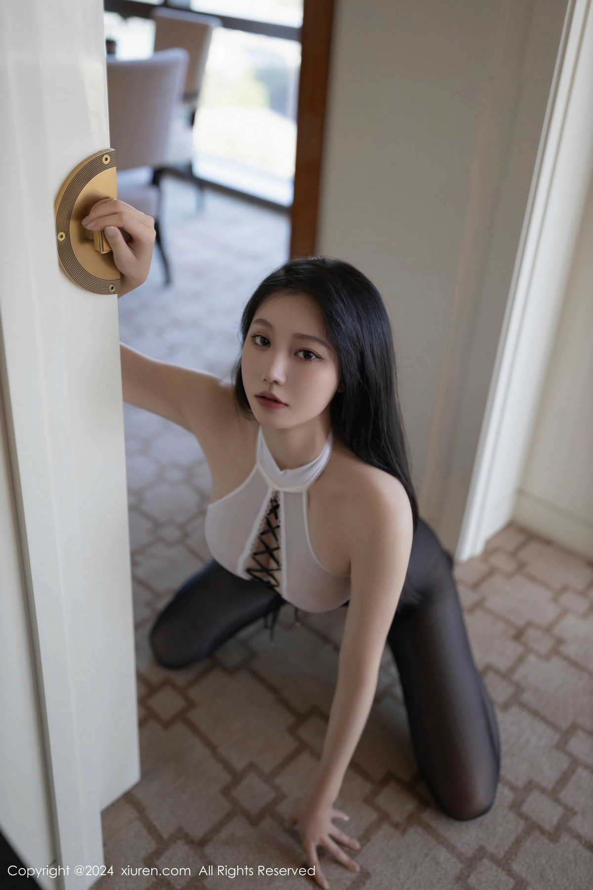 [秀人网] 2024.11.12 No.9436 安然anran 黑丝美腿  第24张