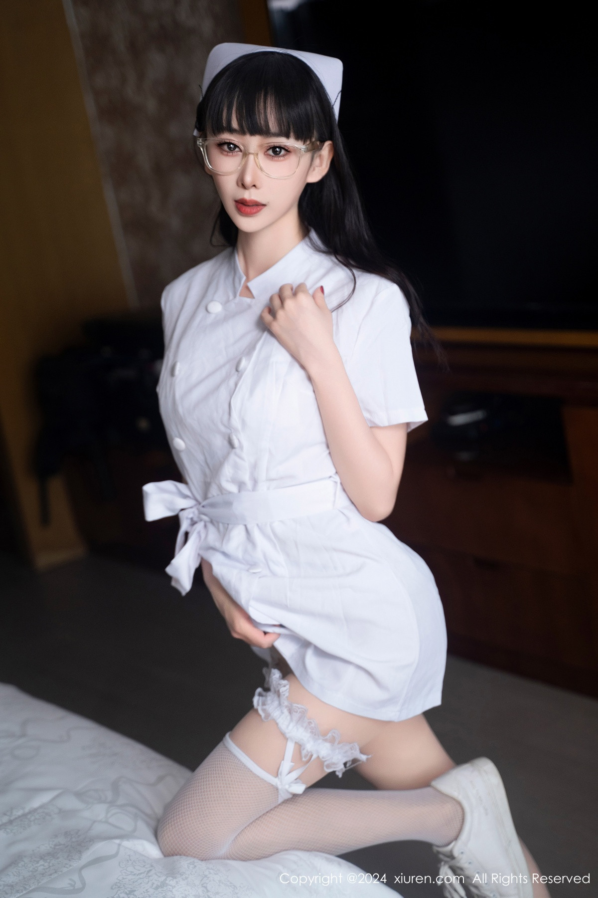 [秀人网] 2024.08.28 No.9077 宝宝甜 美腿丝袜  第10张