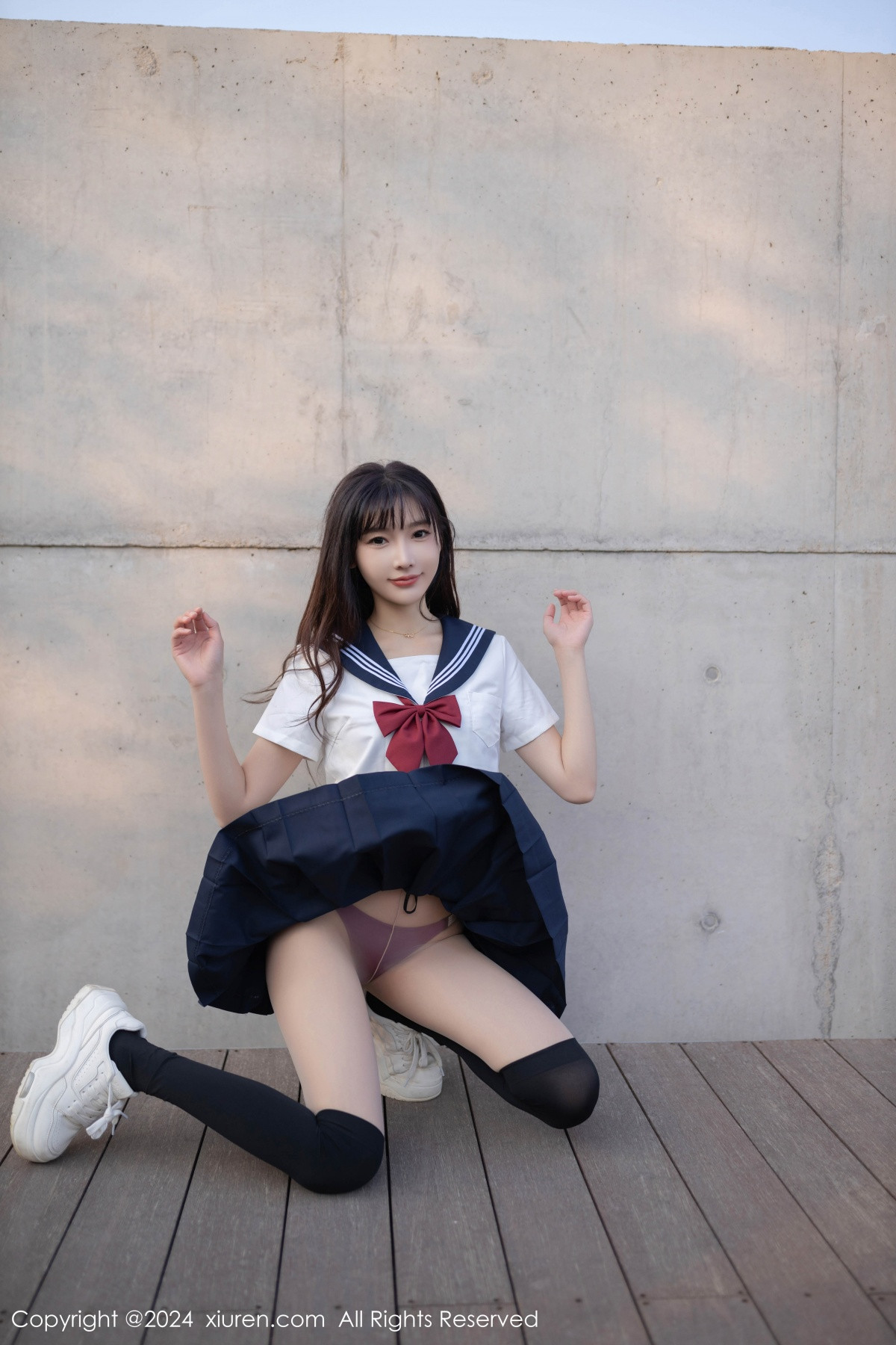 [秀人网] 2024.10.17 No.9305 陆萱萱 丝袜美腿  第6张