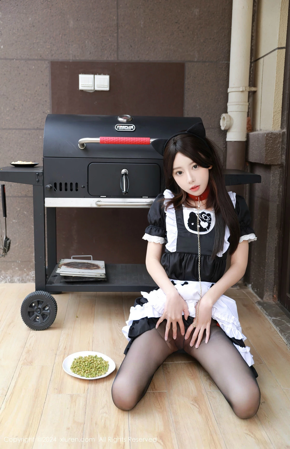 [秀人网] 2024.04.07 No.8351 桃妖夭 黑丝美腿  第70张