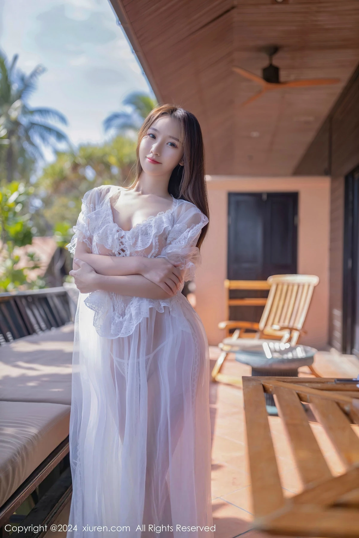 [秀人网] 2024.03.27 No.8302 杏子Yada 泰国旅拍  第8张