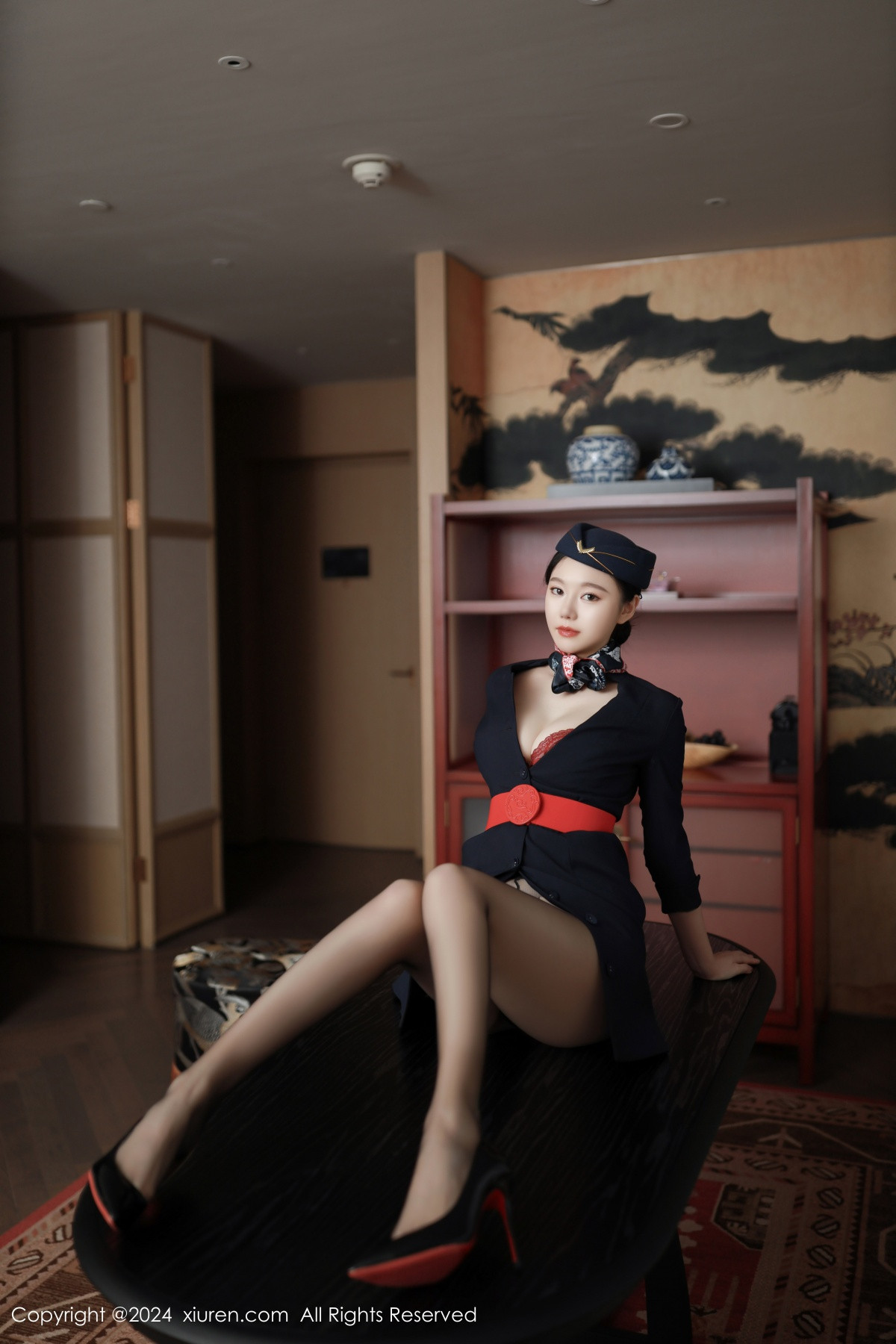 [秀人网] 2024.07.30 No.8942 安然anran 黑丝美腿  第24张