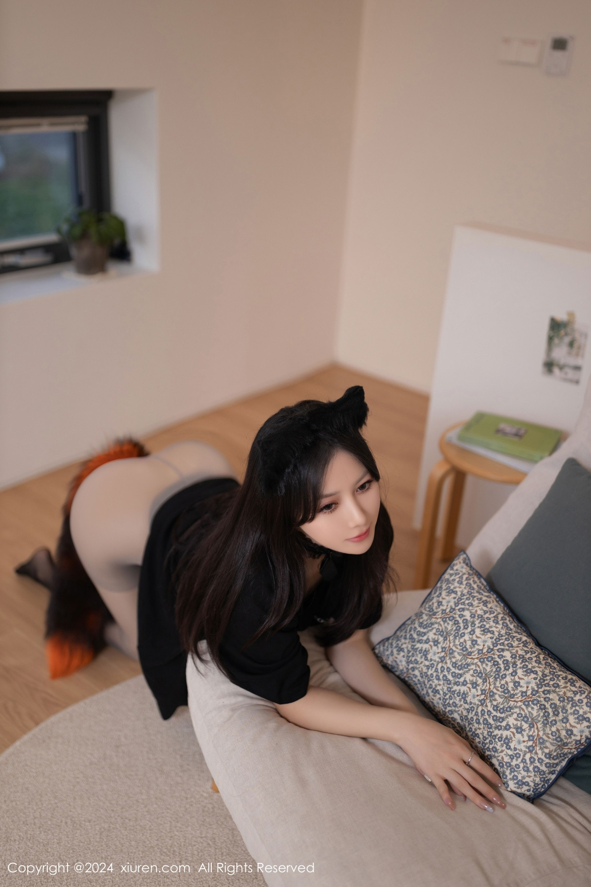[秀人网] 2024.10.18 No.9314 鱼子酱Fish 美腿黑丝  第18张