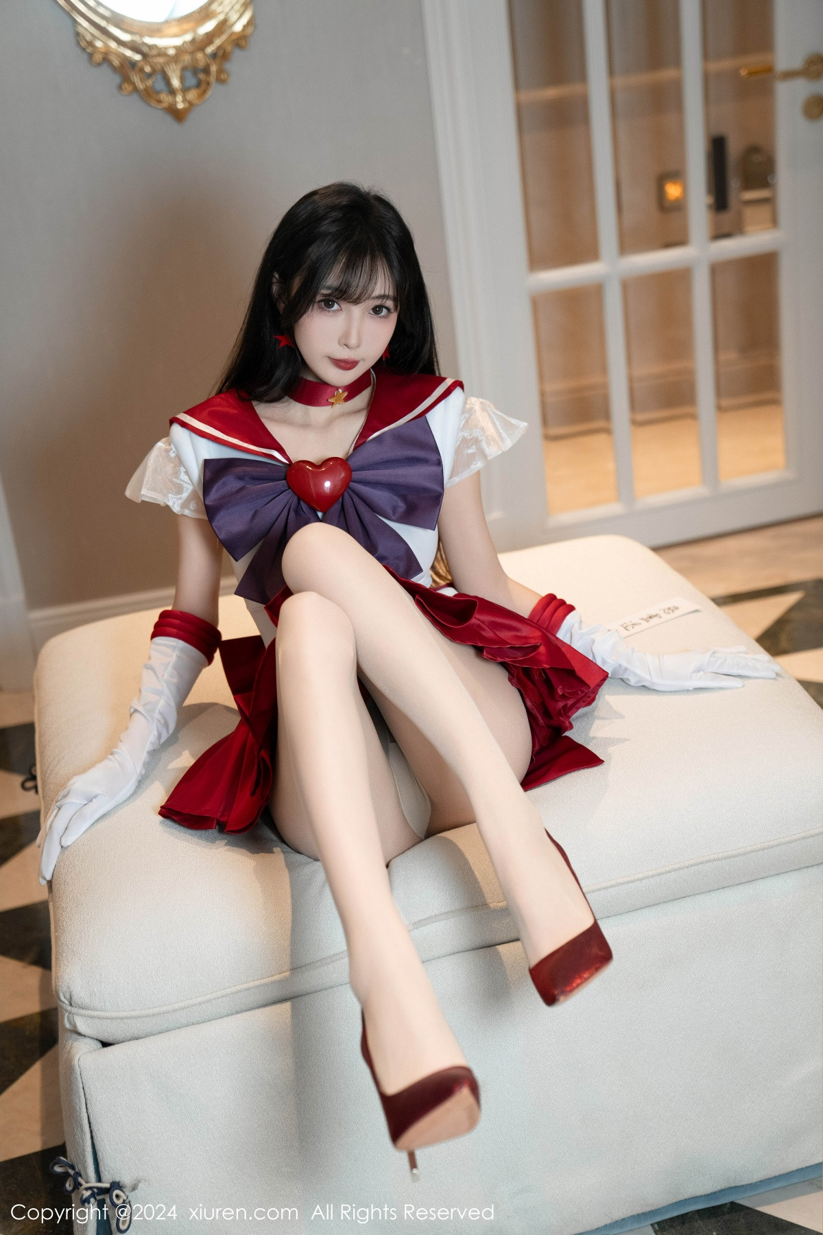[秀人网] 2024.07.03 No.8800 林星阑 短裙美腿  第39张
