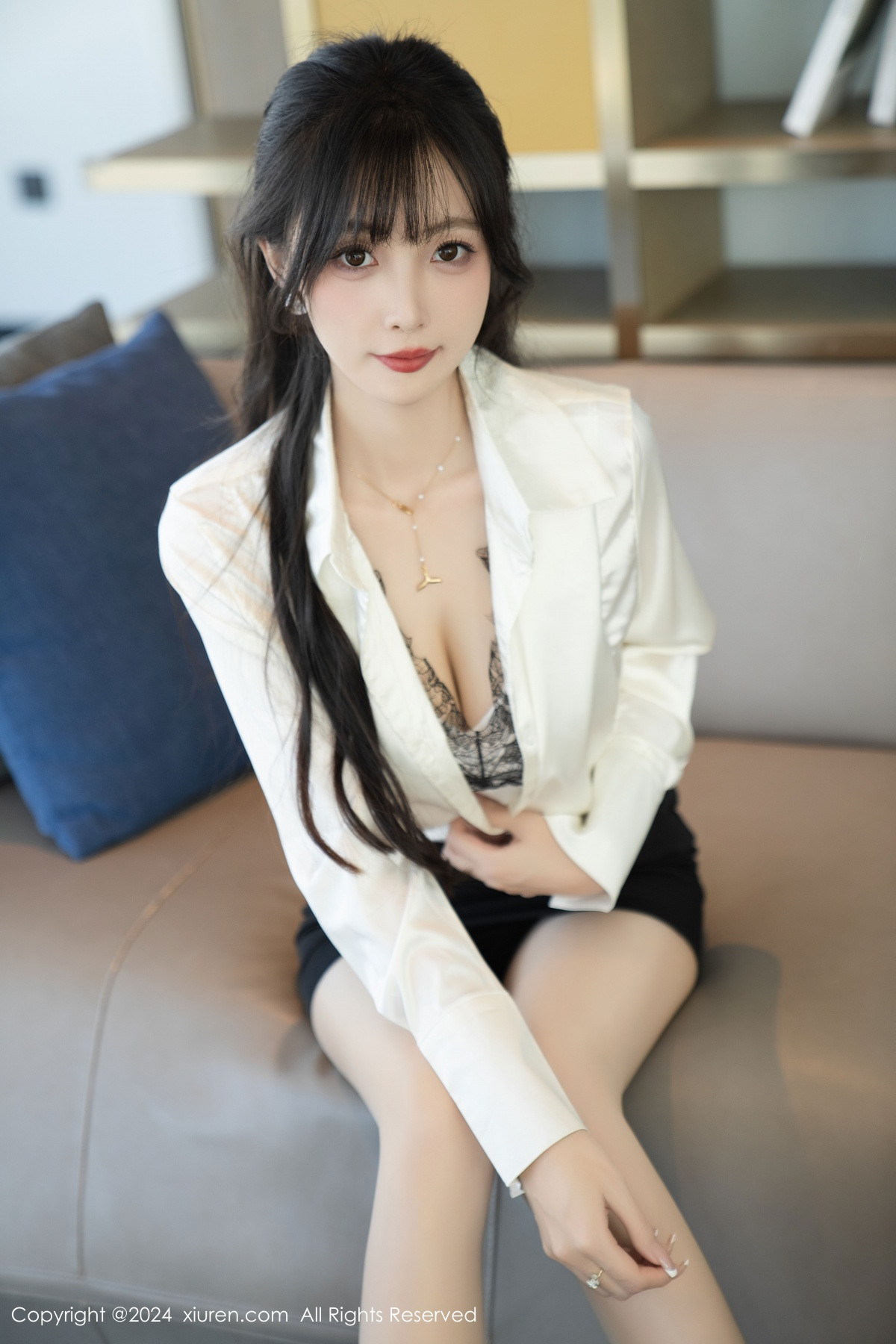 [秀人网] 2024.09.30 No.9237 林星阑 黑丝美腿  第57张