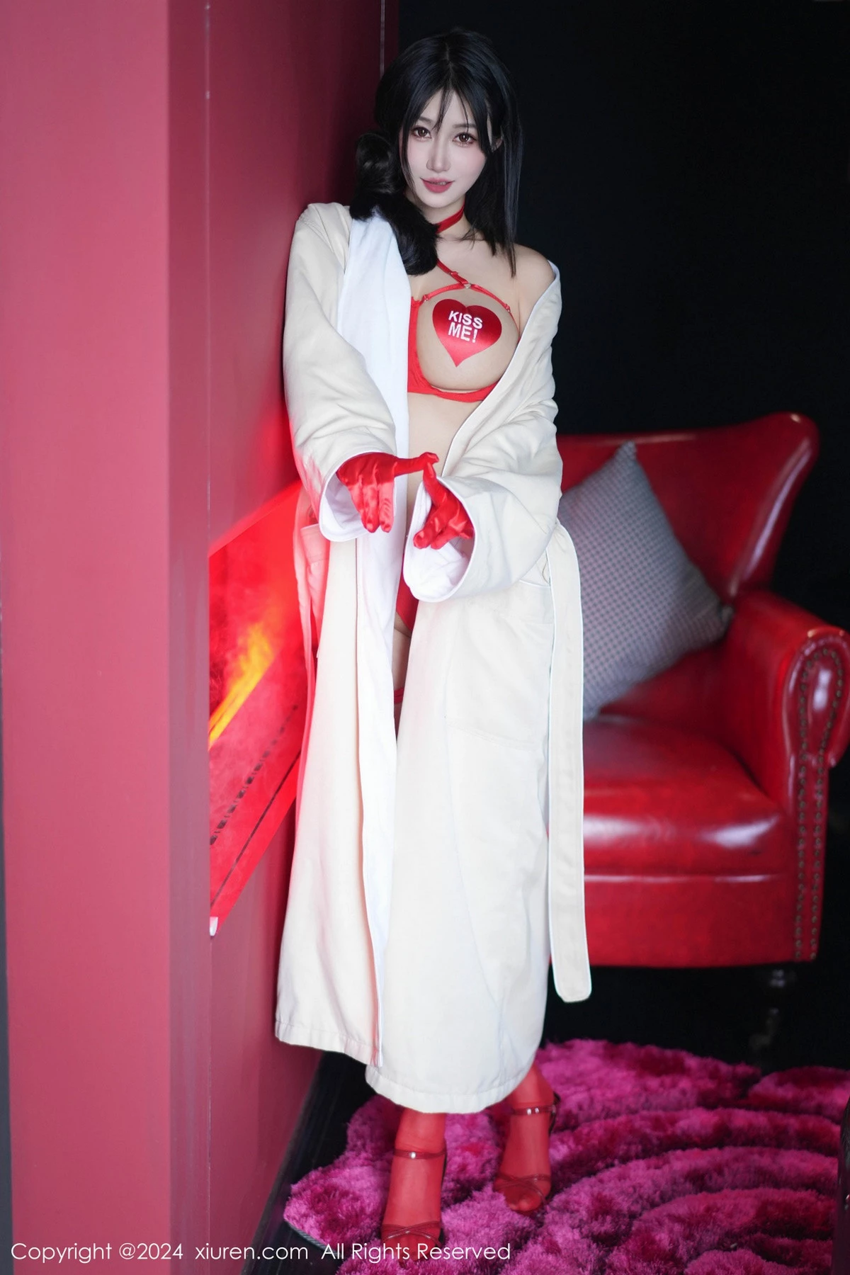 [秀人网] 2024.05.17 No.8555 laura阿姣 清纯美腿  第8张
