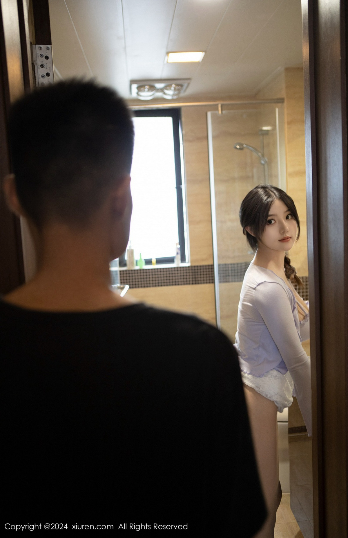 [秀人网] 2024.06.07 No.8677 豆瓣酱 丝袜美腿  第28张