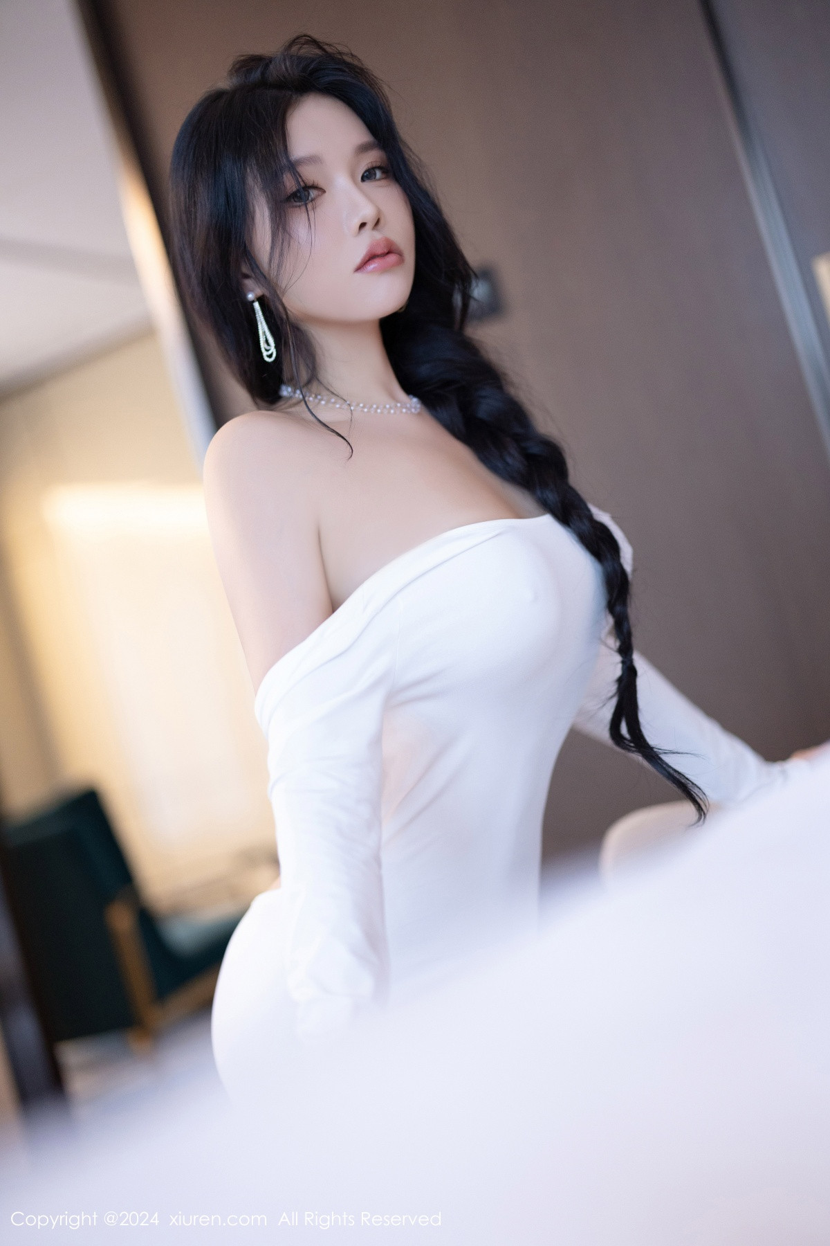 [秀人网] 2024.09.05 No.9115 娜比 黑丝美腿  第56张