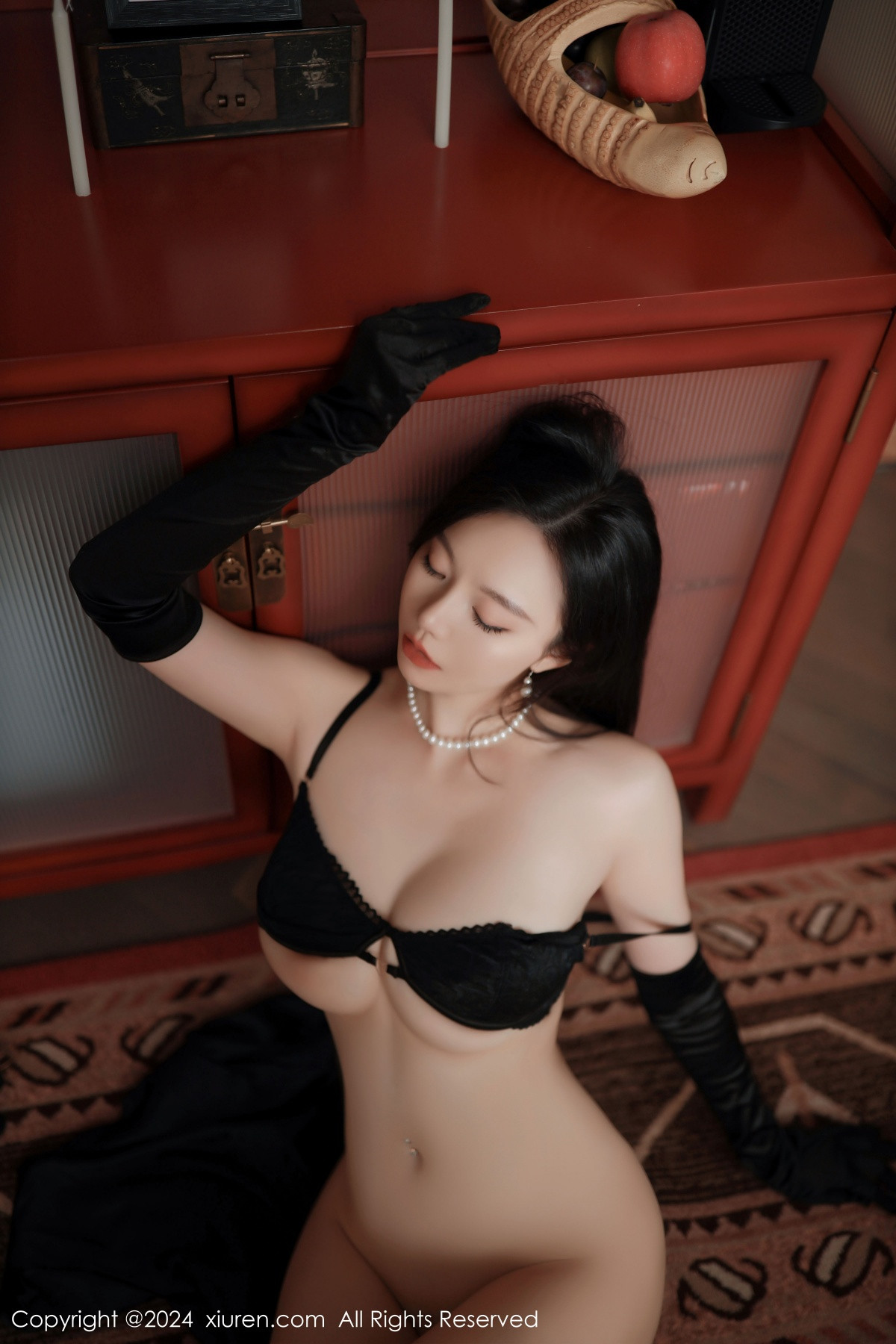 [秀人网] 2024.08.20 No.9041 安然anran 黑丝美臀  第75张