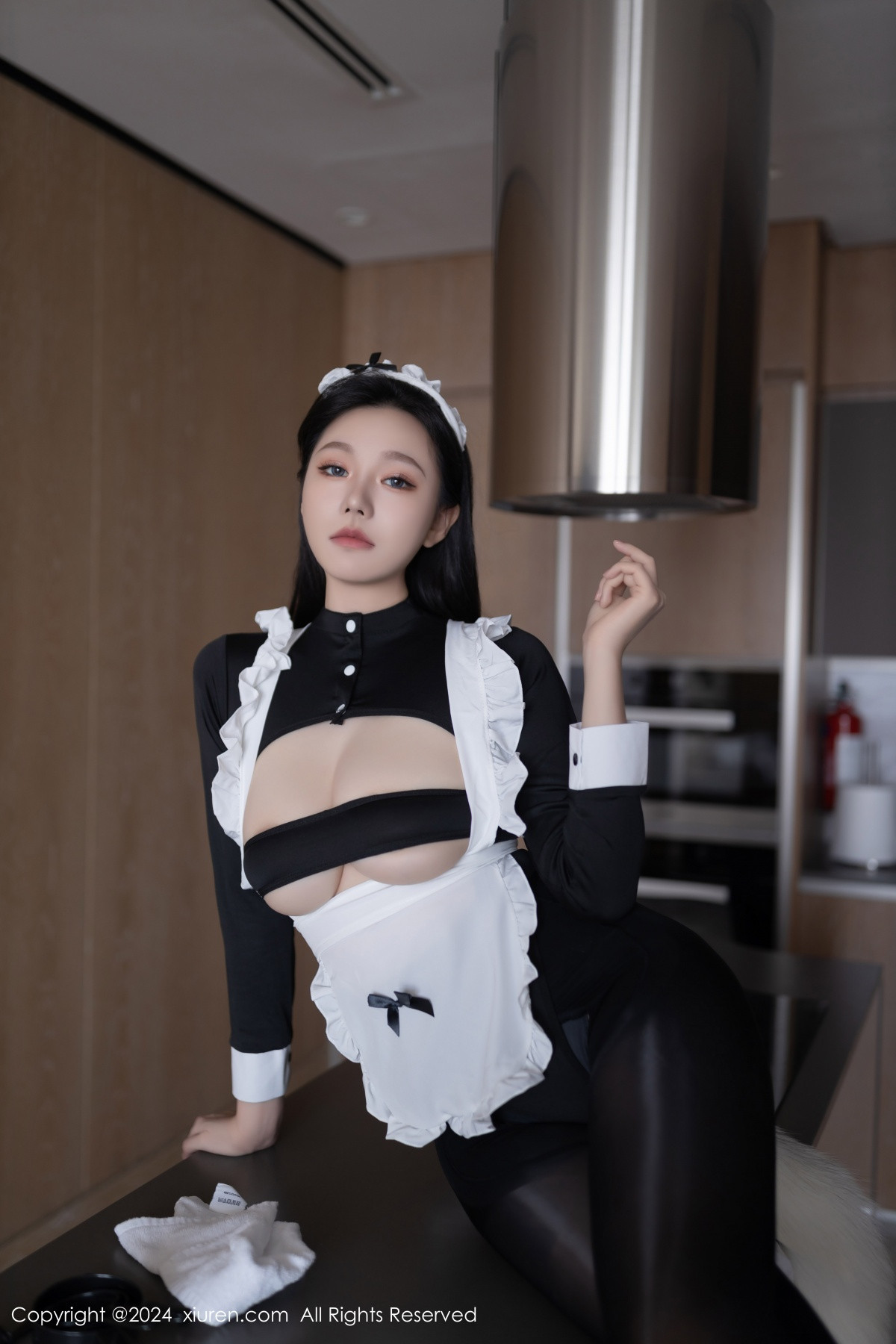 [秀人网] 2024.06.18 No.8720 安然anran 黑丝美腿  第12张